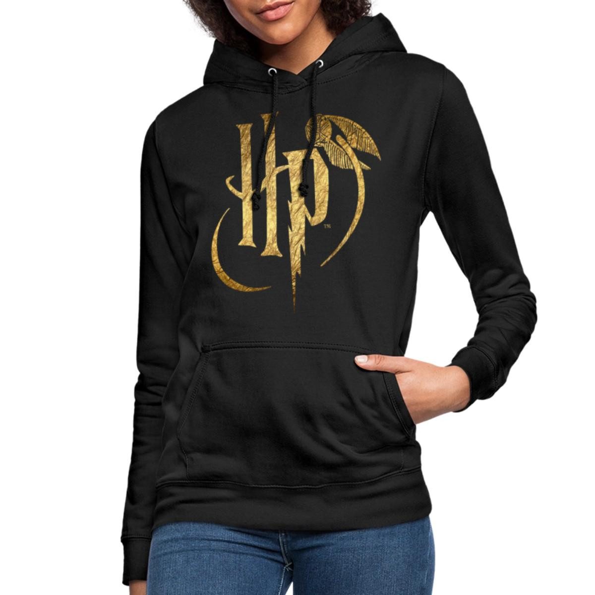 Spreadshirt Hoodie Harry Potter HP Logo günstig online kaufen