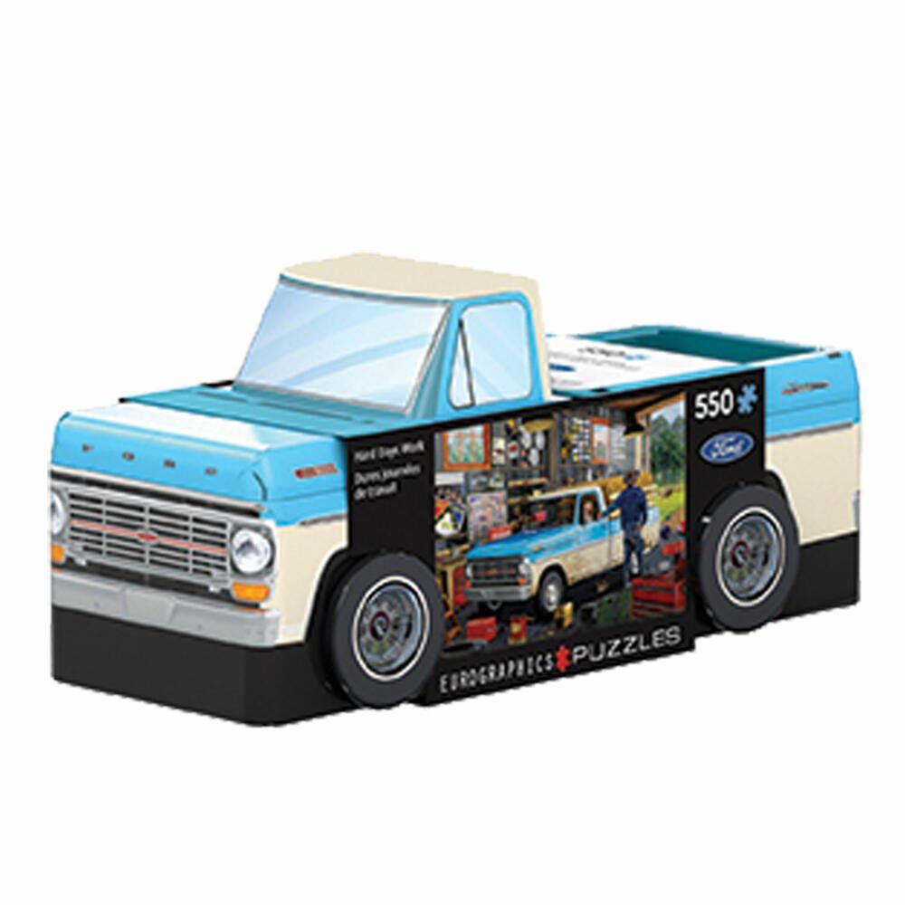 EUROGRAPHICS Puzzle Pickup Truck in Blechdose, 550 Puzzleteile
