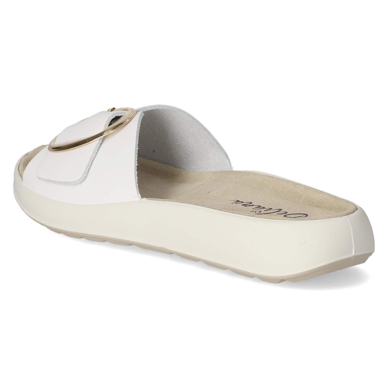 Beliana Beliana 75705128015001 Damen Glattleder weiss Pantolette