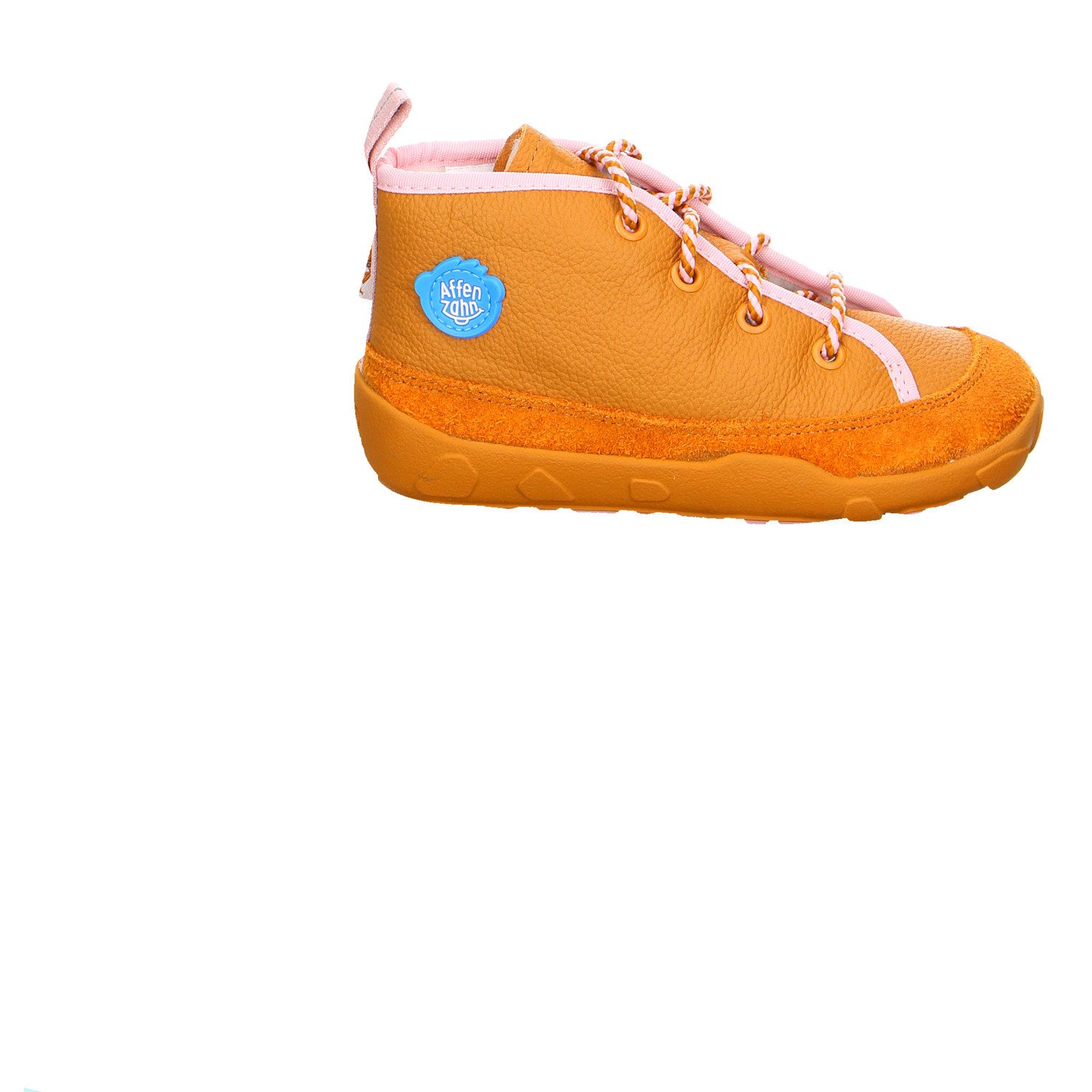 Affenzahn Fond Of Leder Schnürstiefel Winter Mädchen braun Winterstiefelette