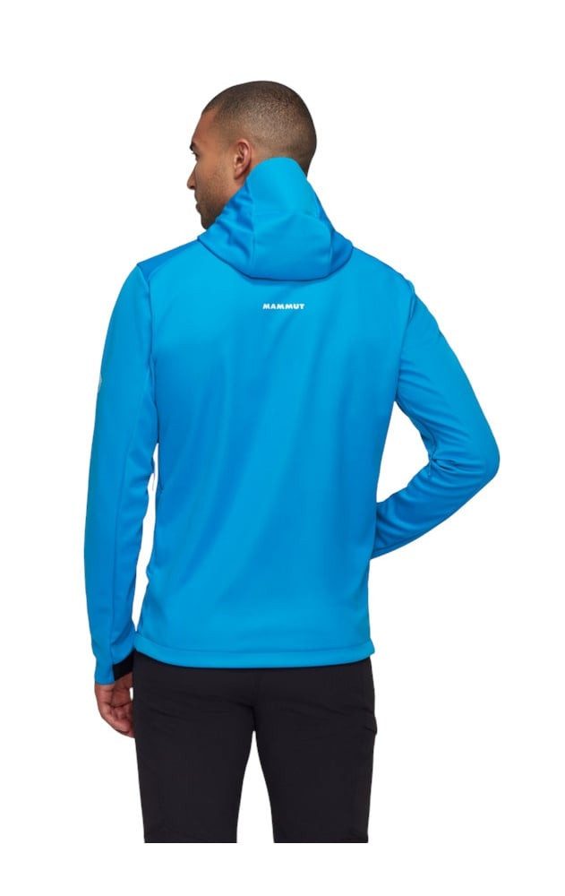 Mammut Softshelljacke Ultimate VII SO Hooded (winddicht) glacier
