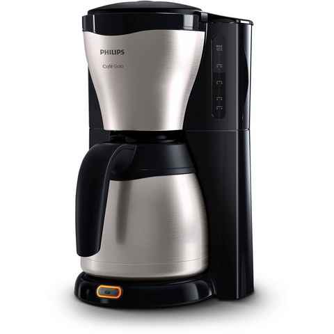 Philips Filterkaffeemaschine HD7546/20, 1,2l Kaffeekanne, 1x4, mit Thermokanne, Tropfstopp und Abschaltfunktion