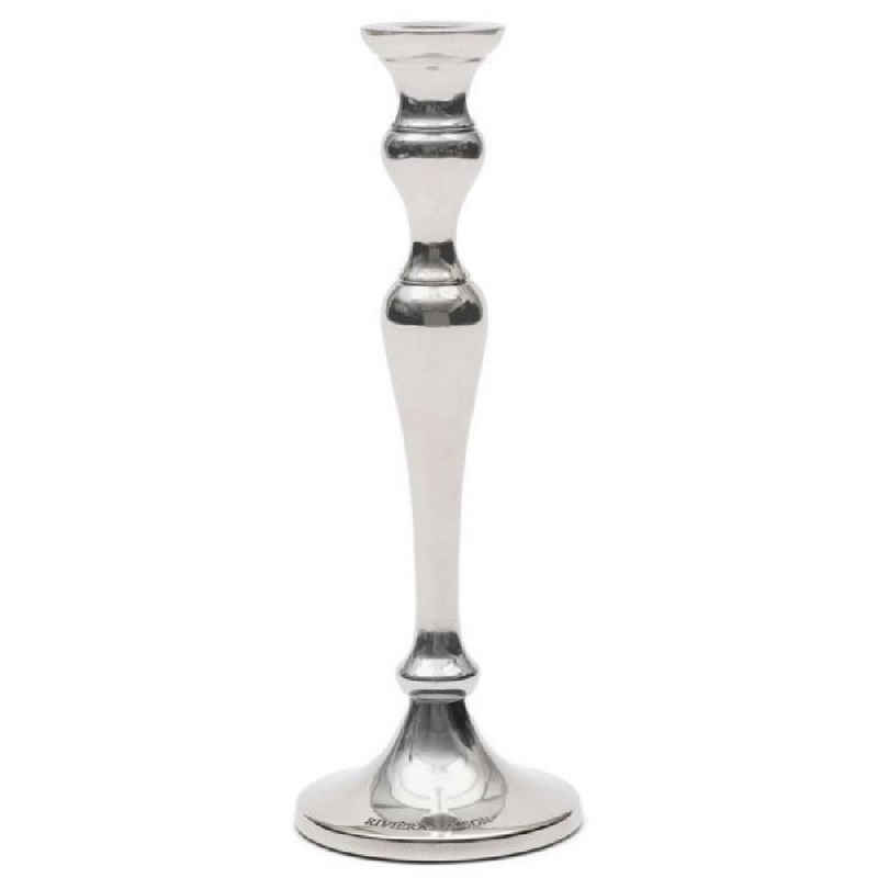 Rivièra Maison Kerzenhalter Kerzenständer Cici Silber (18cm)