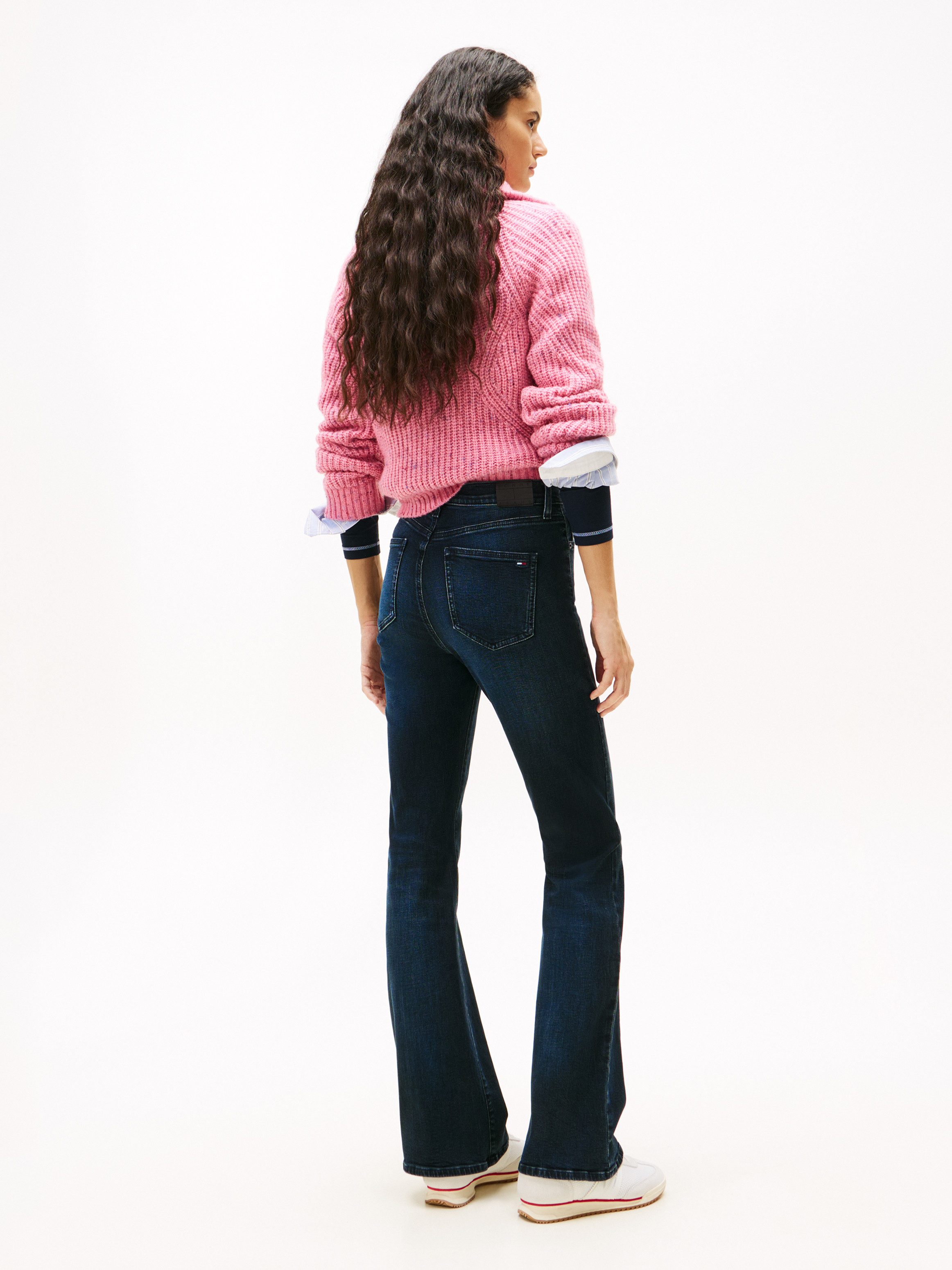 Tommy Jeans Bootcut-Jeans SYLVIA HGH FLR DI1261 in ausgestellter Form günstig online kaufen