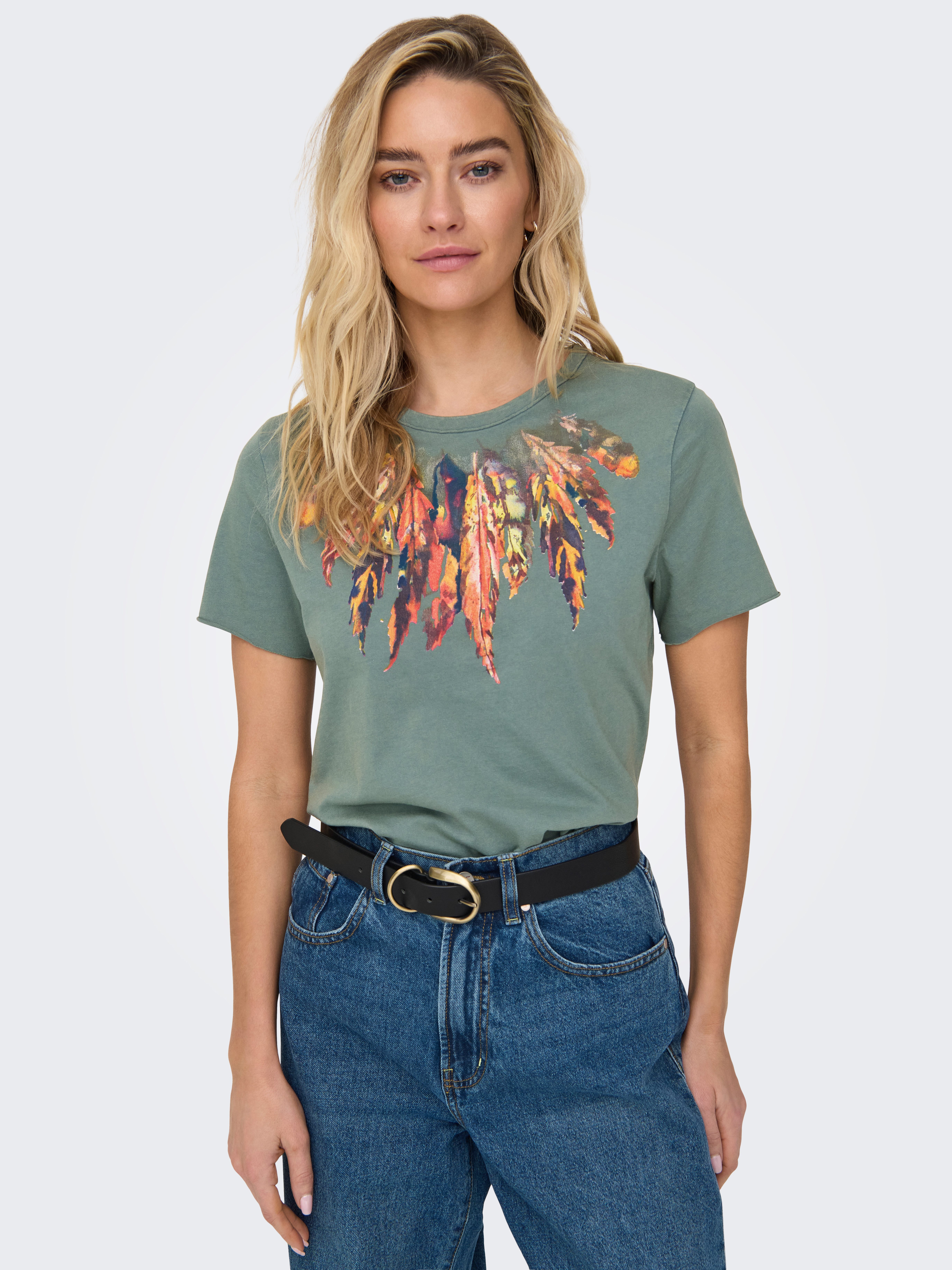 ONLY Rundhalsshirt ONLLUCY REG S/S TOP günstig online kaufen