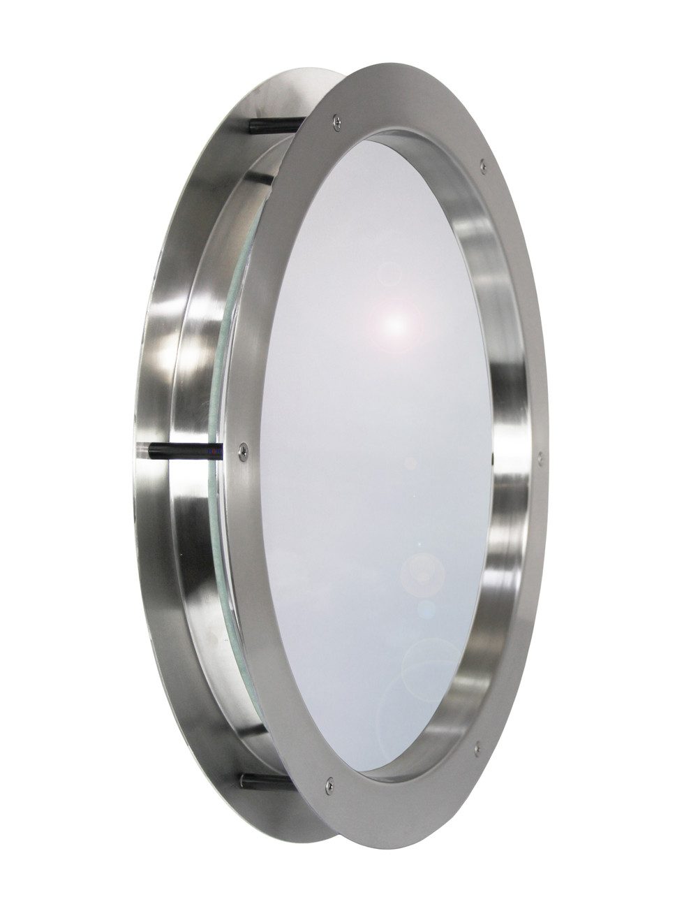 Fenster Edelstahl Bullauge TBAM-350 BS Milchglas günstig online kaufen