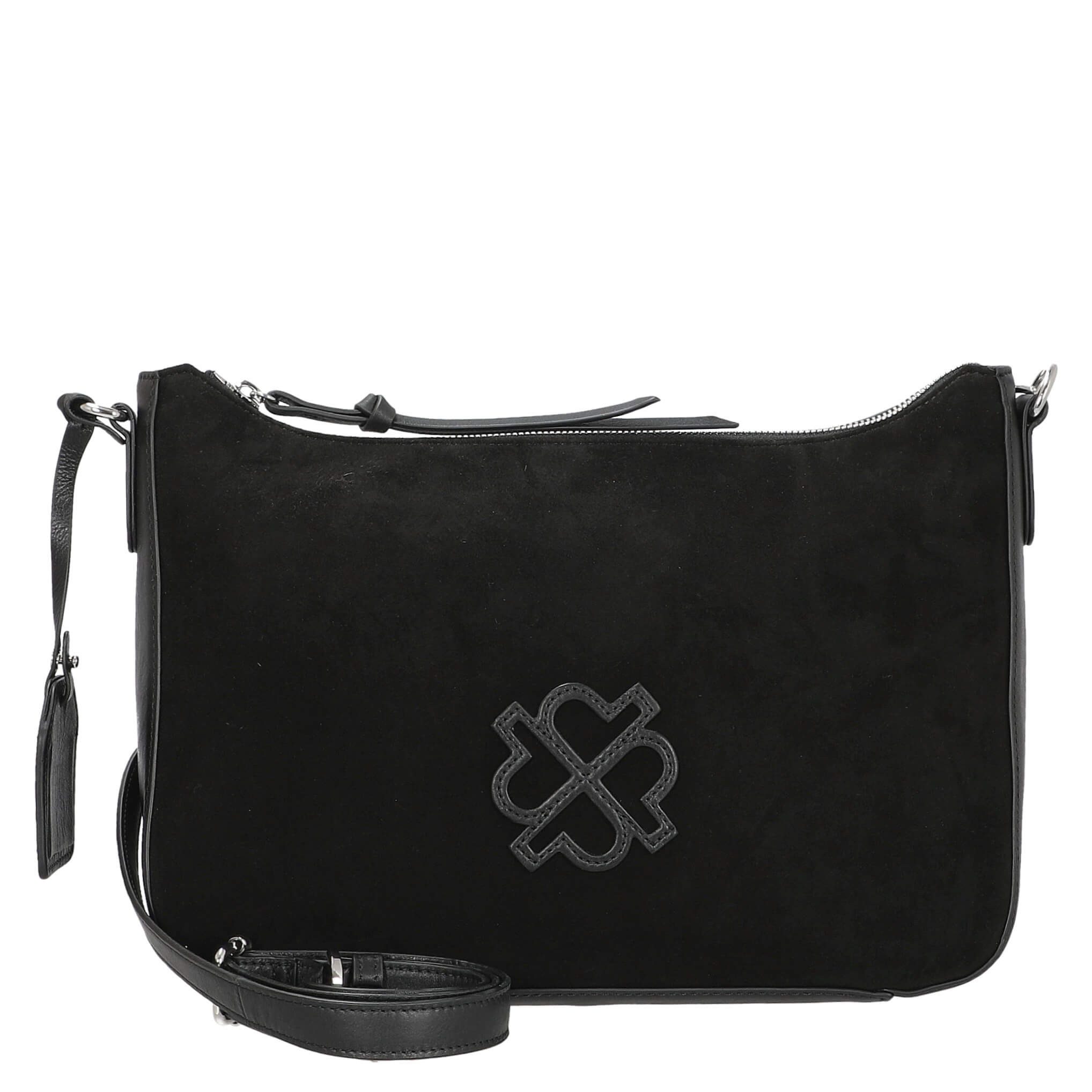 Umhängetasche Donna - Schultertasche 30 cm (black)
