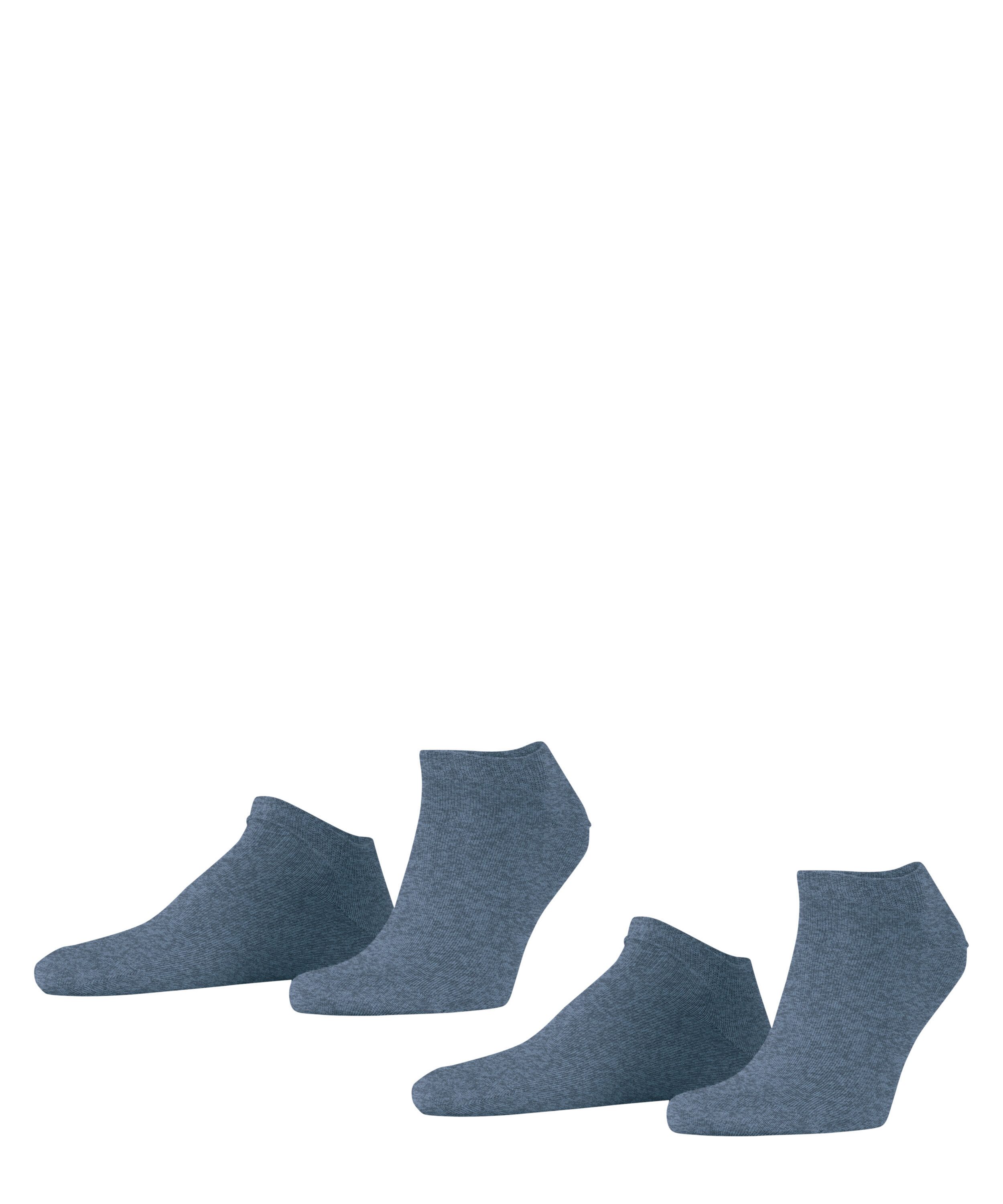 Esprit Sneakersocken Basic Uni (2 Paar) weich, uni Socken, schmales Bündchen