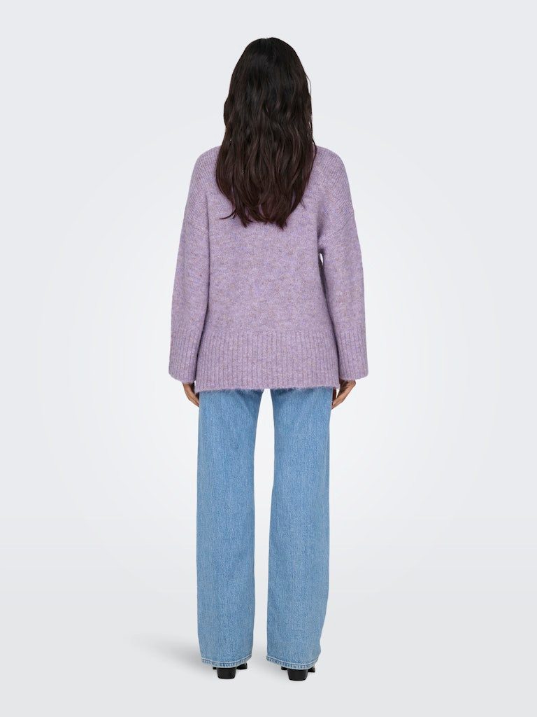 ONLY Longpullover ONLMAGGIE LIFE LS LOOSE O-NECK CC K