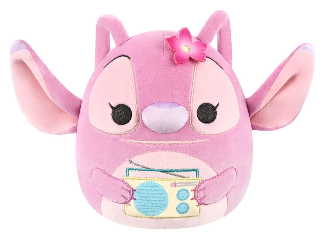Jazwares Plüschfigur Lilo & Stitch Squishmallow Plüschfigur Angel With Boombox 20 cm
