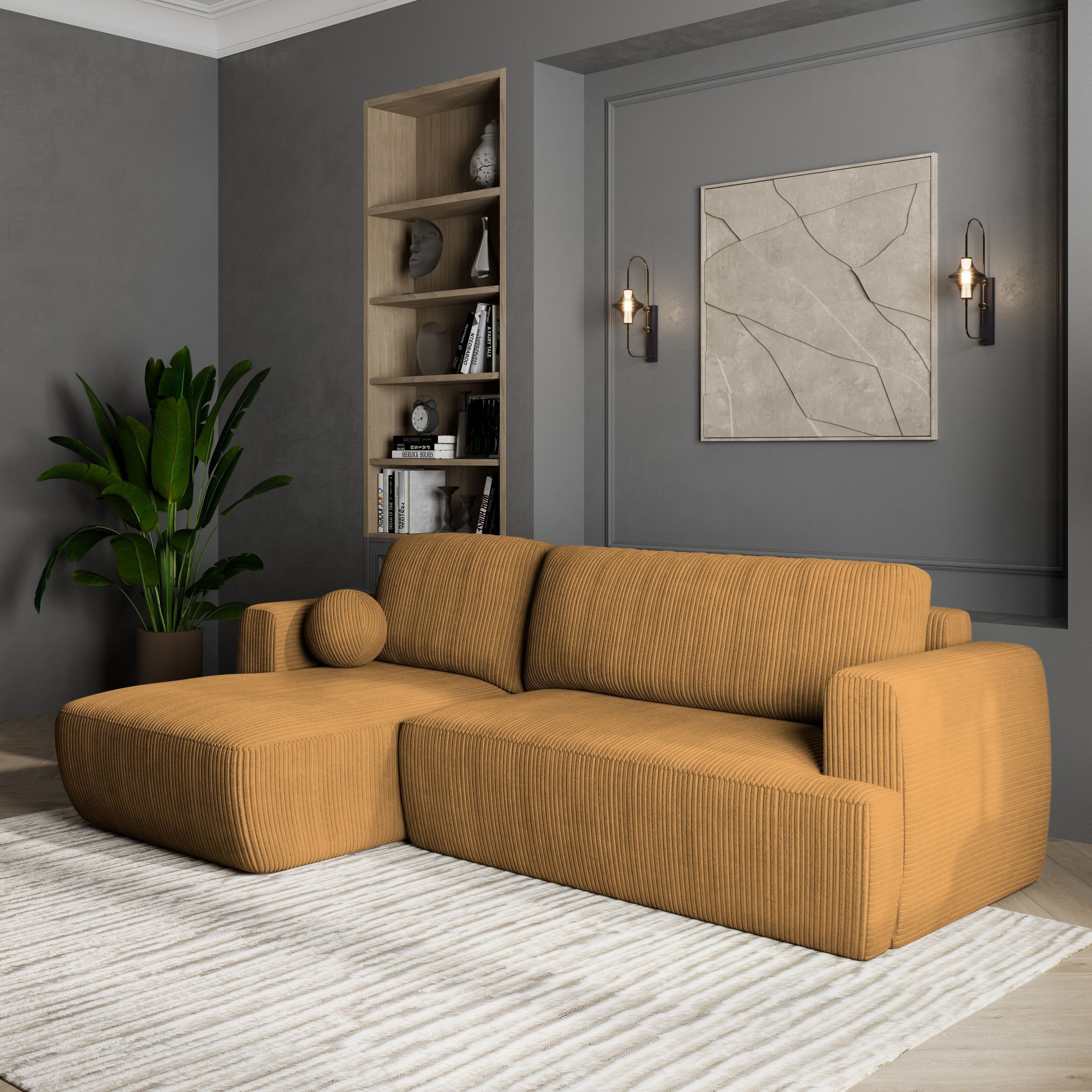 Masseno Ecksofa SENTI mit Schlaffunktion L-Form, günstig online kaufen