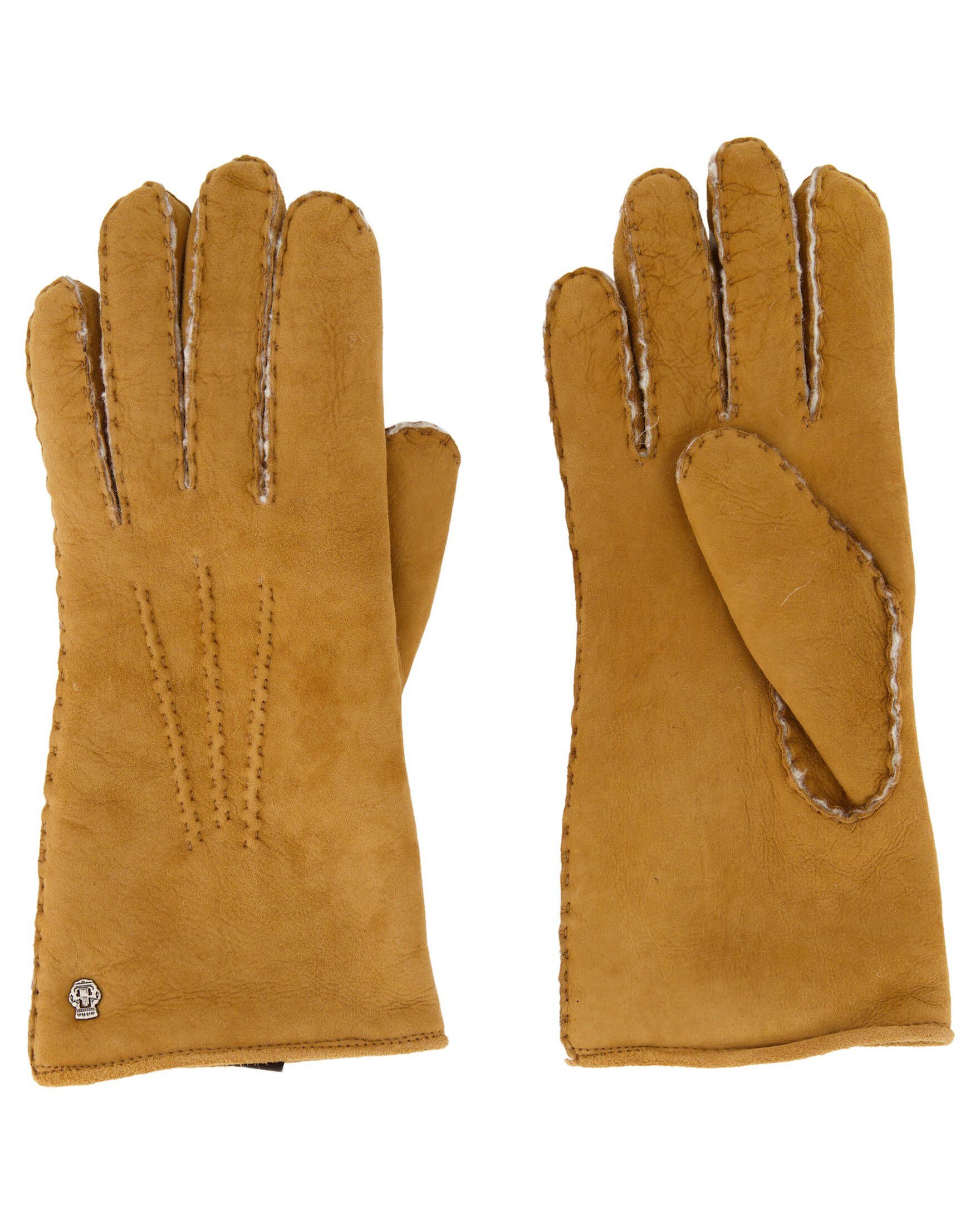Roeckl SPORTS Lederhandschuhe Damen Handschuhe ASPEN taupe (23) | Handschuhe