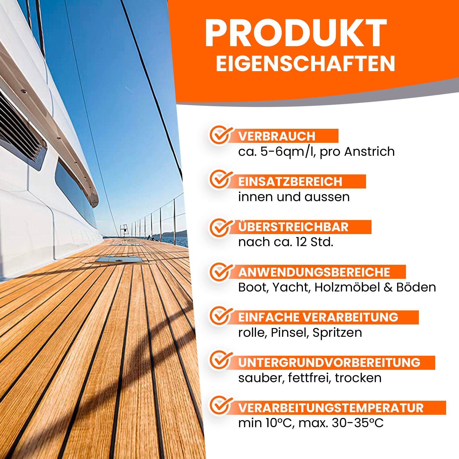 BEKATEQ Holzlack BE-400 Bootslack, farblos, Yachtlack, Klarlack, Parkettlac günstig online kaufen