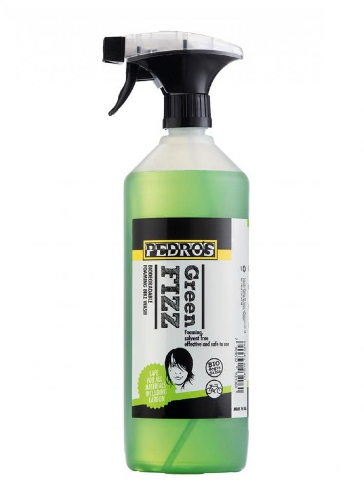 Pedros Fahrradöl Pedros Fahrradreiniger Green Fizz 1l Sprühflasche