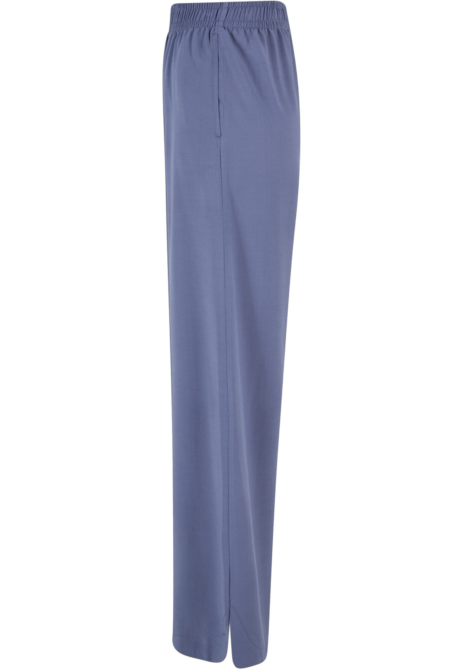 URBAN CLASSICS Stoffhose Urban Classics Damen Ladies Wide Leg Viscose Pants (1-tlg) – Bild 4 von 5