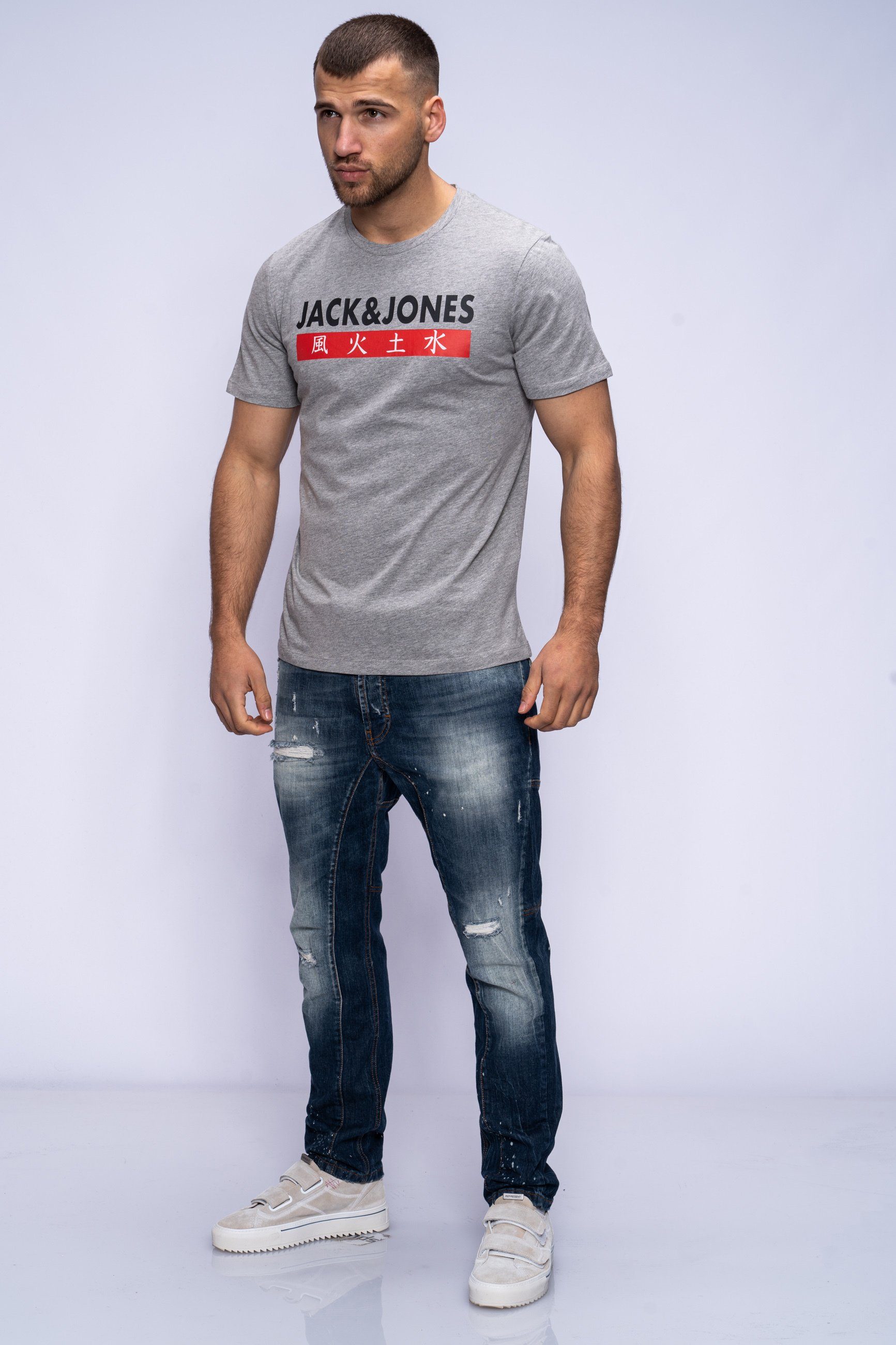 Jack & Jones Print-Shirt ELEMENTS TEE günstig online kaufen