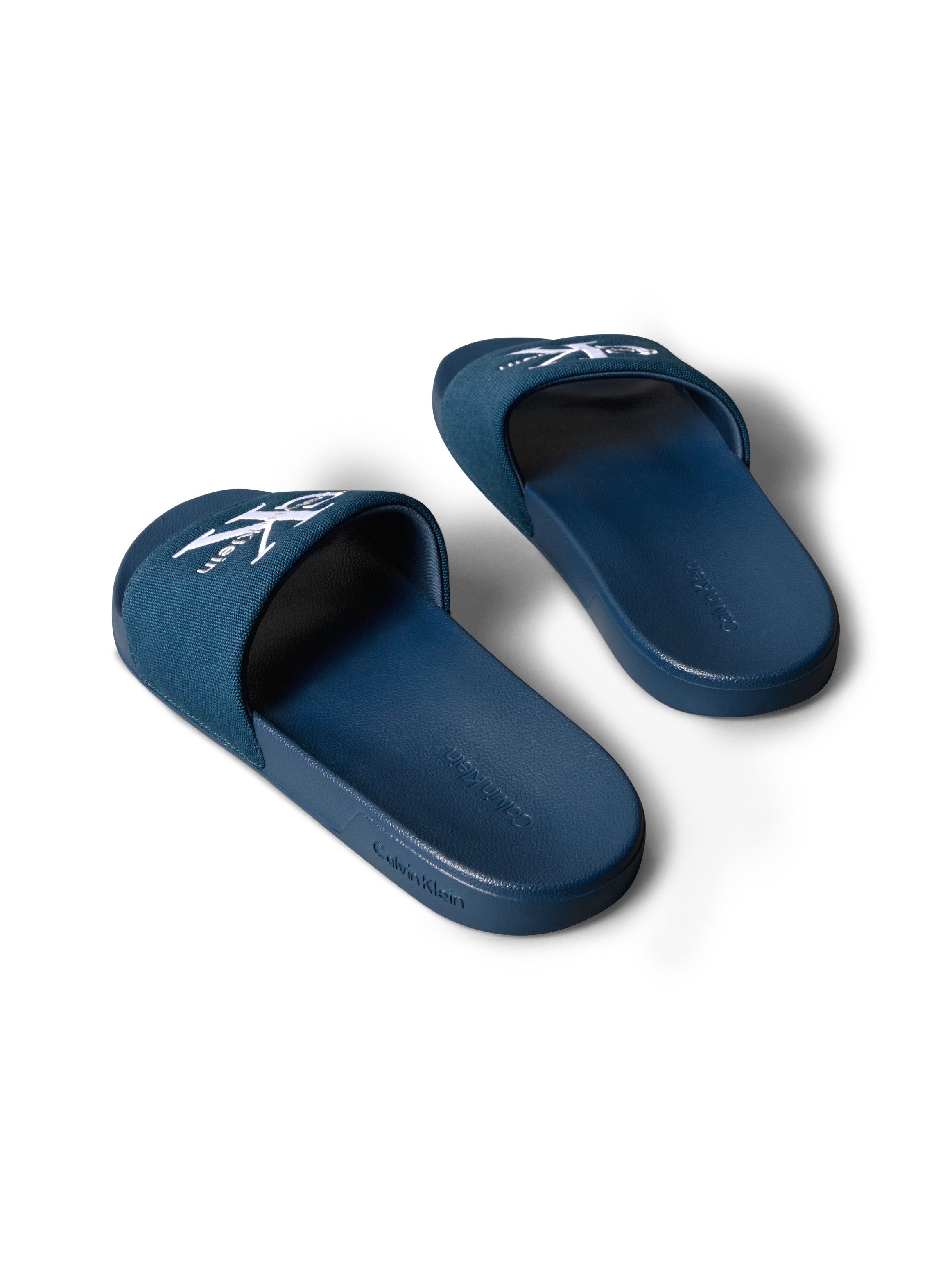 Calvin Klein Jeans ESS SLIDE CV Pantolette Badeschuh, Flat, Poolslides mit günstig online kaufen