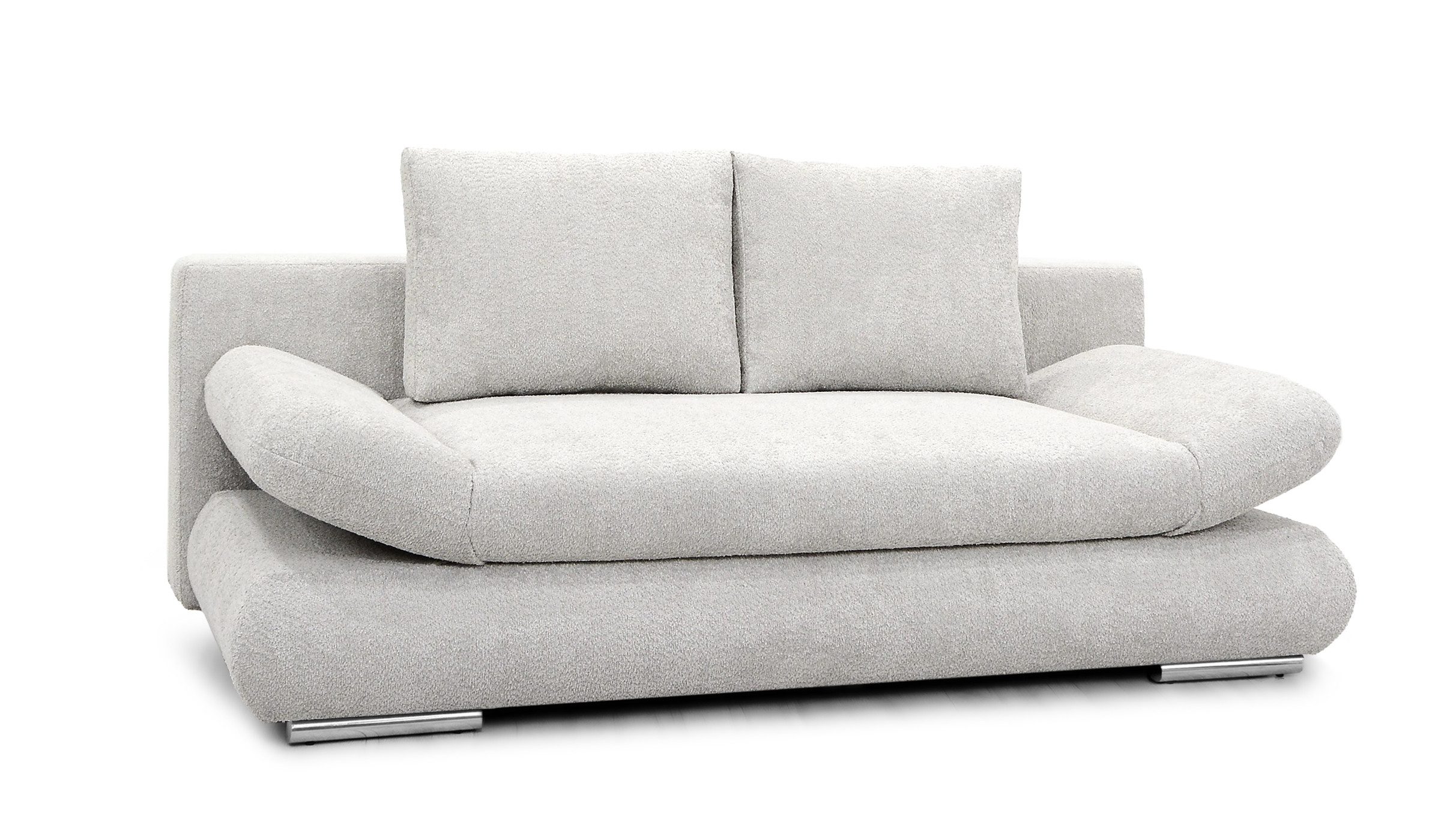 Hygger Möbelhaus Schlafsofa NEXT Schlafsofa mit Bettfunktion, Bettkasten & Federkern, 145 × 202 cm Liegefläche für den täglichen Schlaf, verstellbare Armlehnen, großer Bettkasten, pflegeleichter Bezug