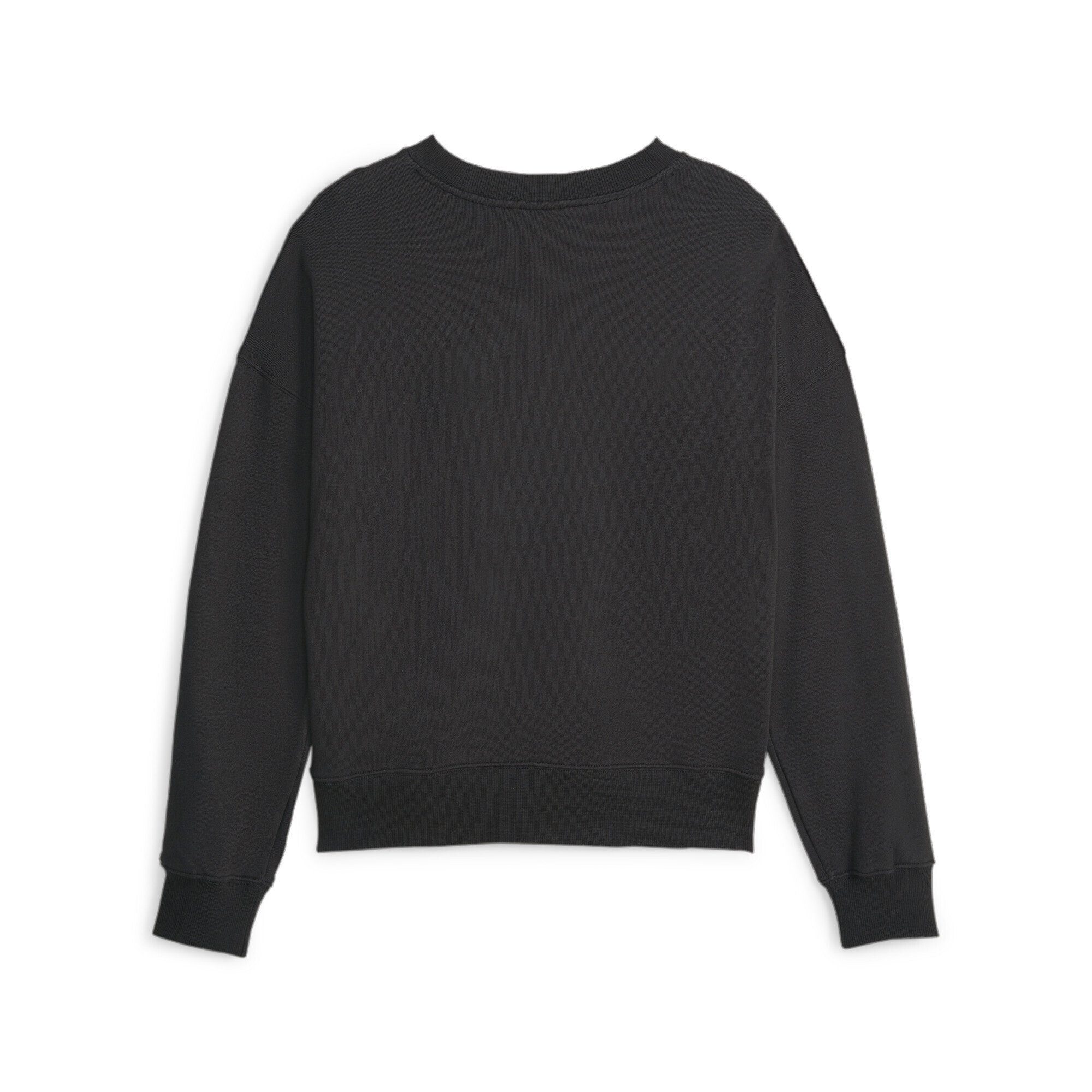 CLASSICS Oversized Damen PUMA Black Sweatshirt Sweatshirt