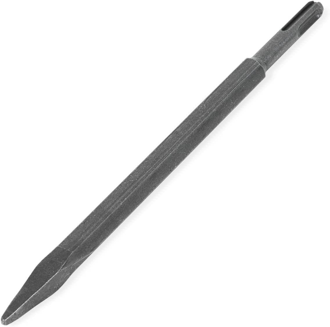 EBERTH Spitzmeißel Spitzmeißel aus Hartmetall mit SDS Plus Bohrerschaft, Gesamtlänge 250mm, Durchmesser 13mm