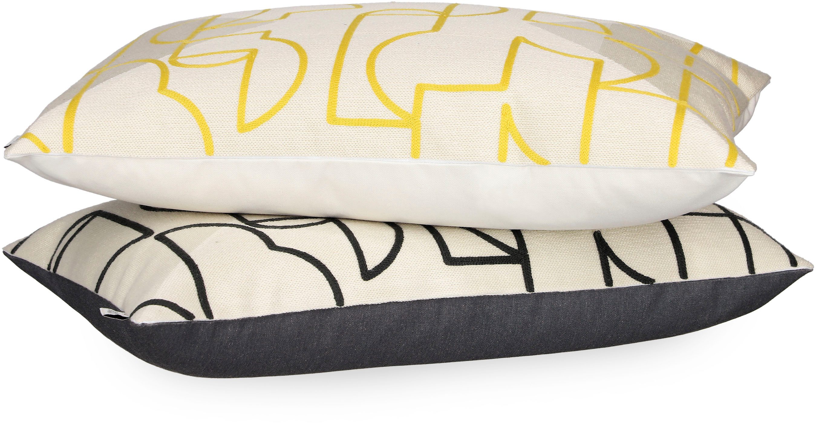 SCHÖNER WOHNEN-Kollektion Dekokissen Frame, bestickt