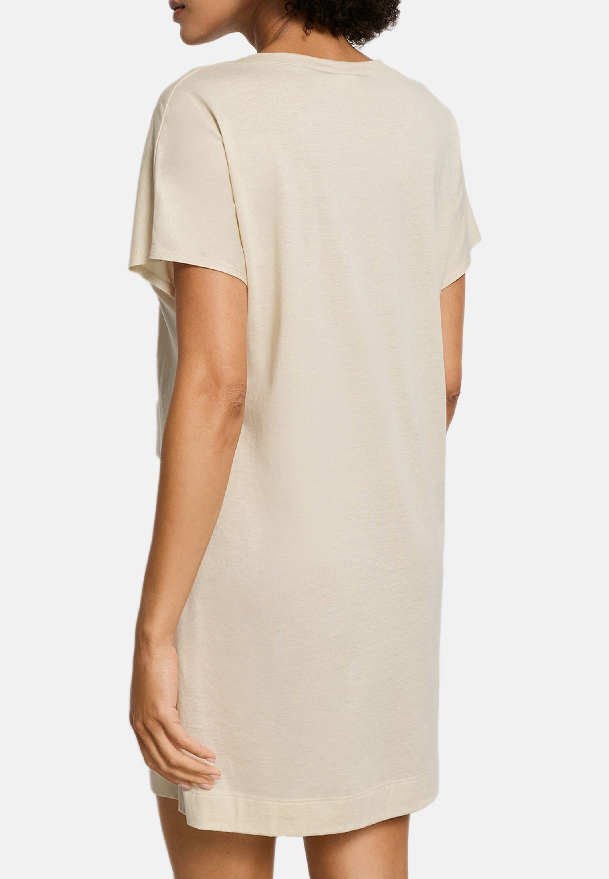 Hanro Nachthemd Laura (1-tlg) Nachthemd - Baumwolle - Atmungsaktiv - 85 cm lang