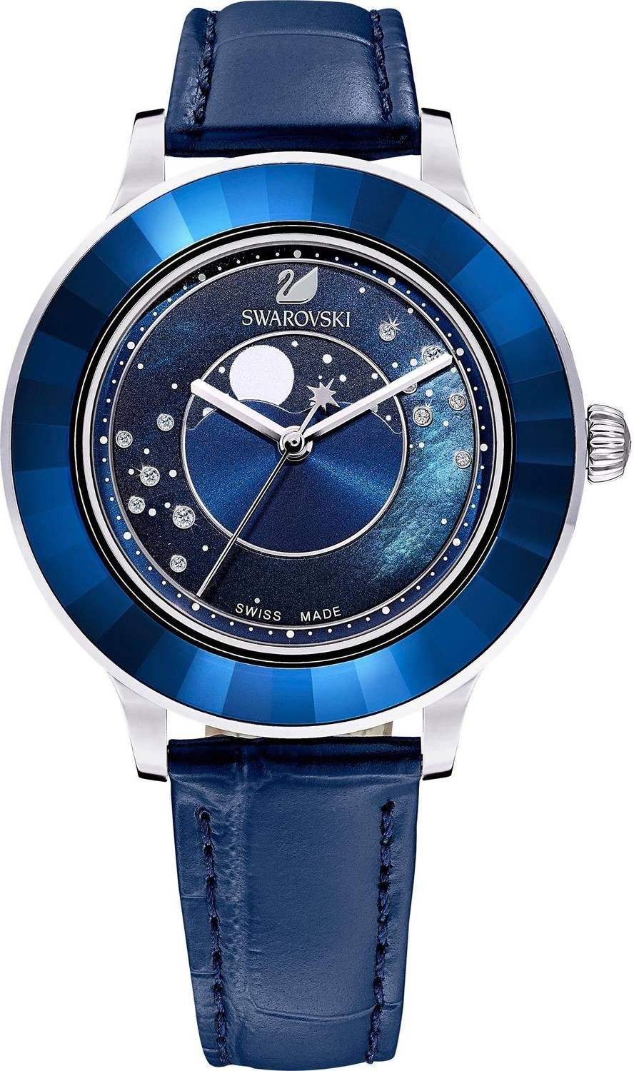 Swarovski Schweizer Uhr OCTEA LUX MOON