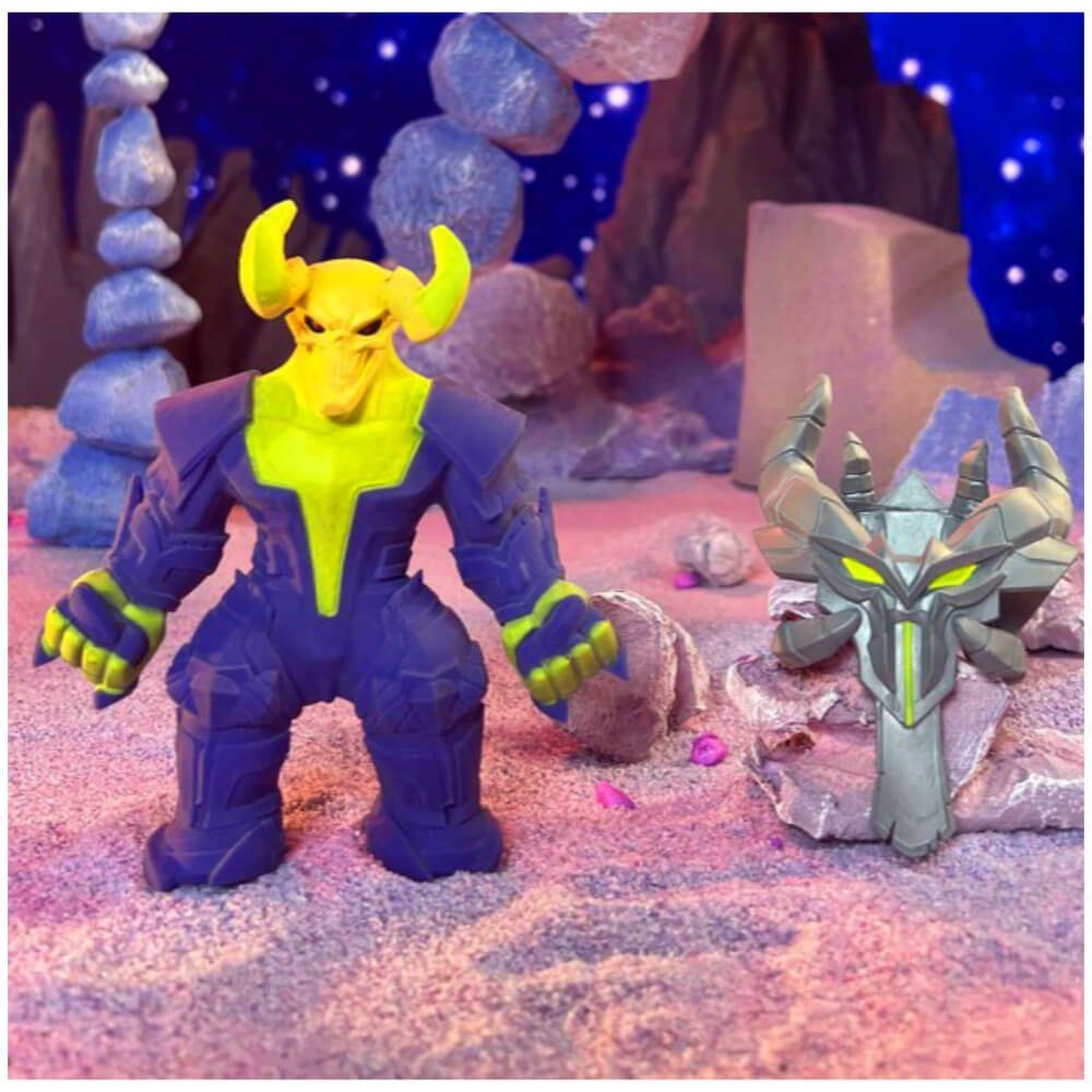 Figurine Collector Cicaboom Elastikorps Fighter He-Man - Taille Giga, Masters Of The Universe Collection
