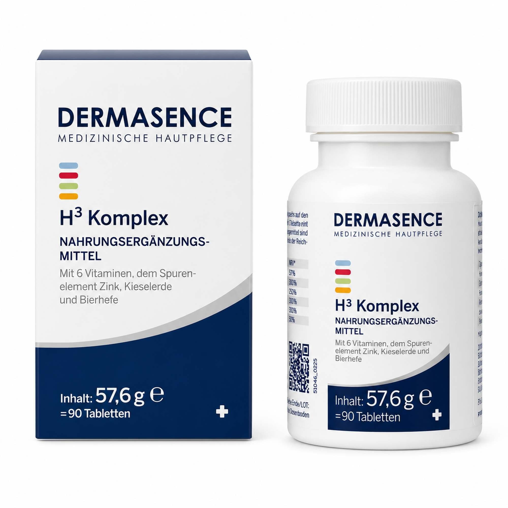 Medicos Kosmetik DERMASENCE H3 Komplex Tabeletten