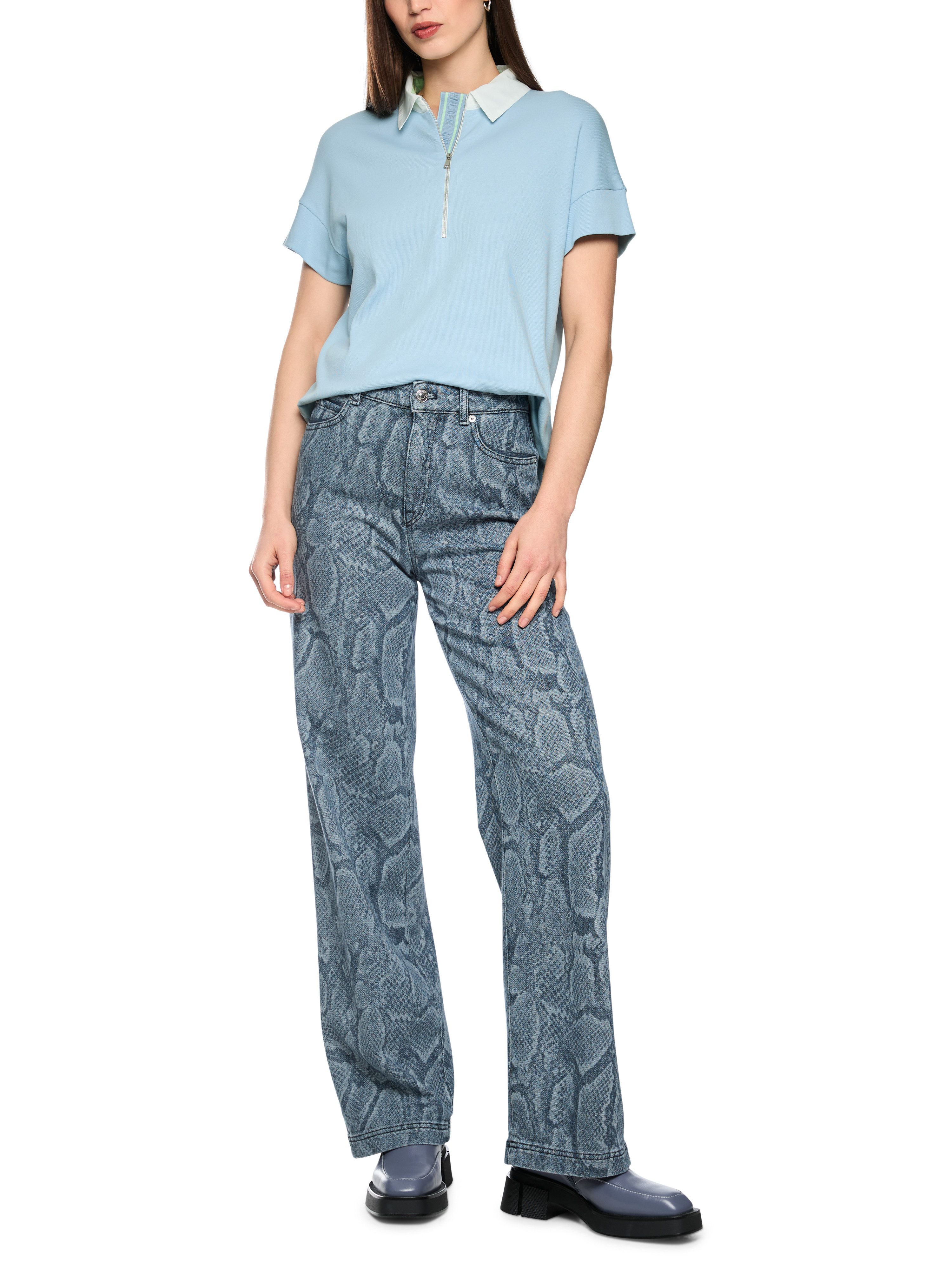 Marc Cain Poloshirt Urban Haze Premium Damenmode