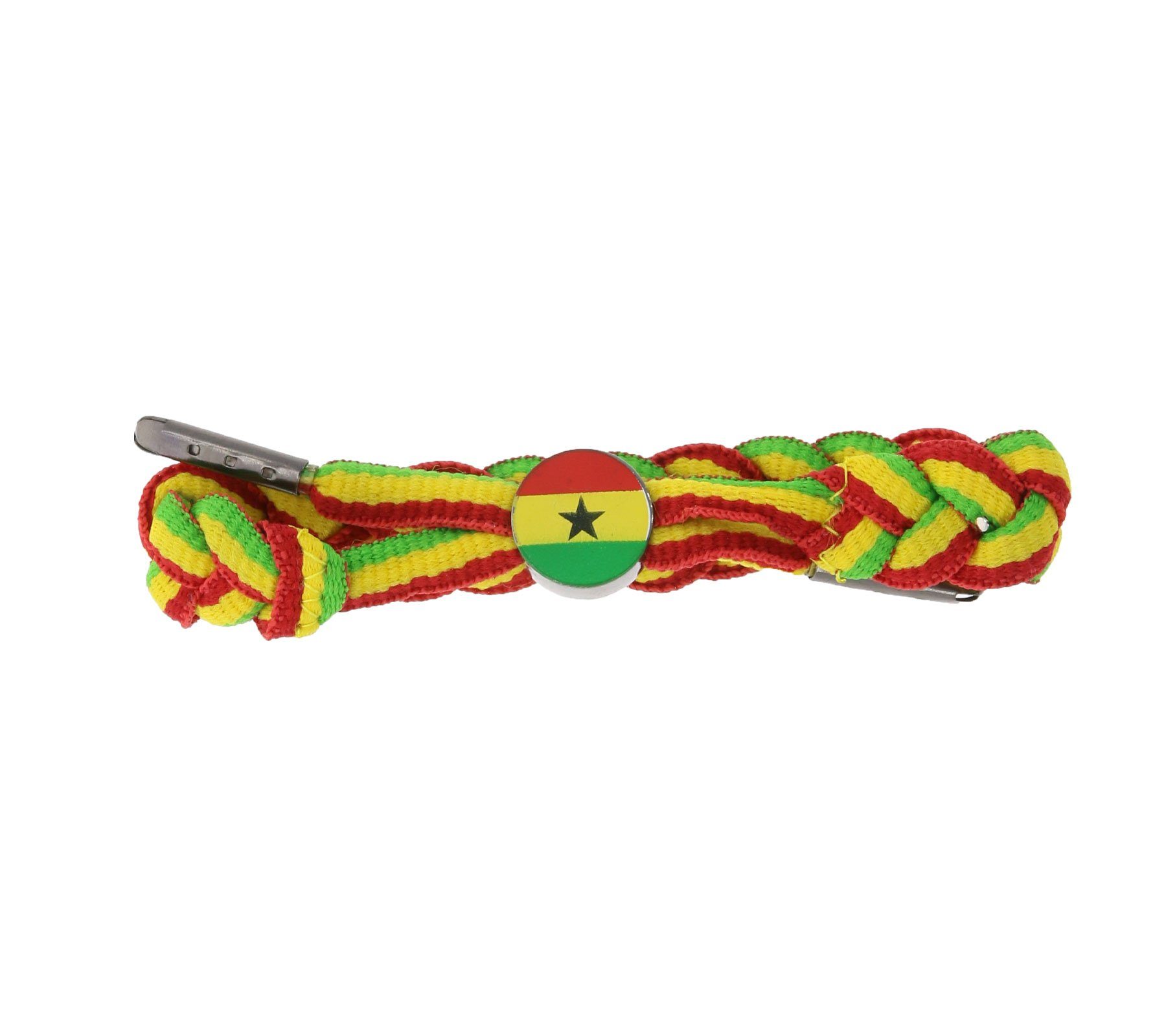 C3 Gelb/Rot/Grün C3 Flagge Textil-Armband Arm-Schmuck angesagtes Armband Ghana Armband