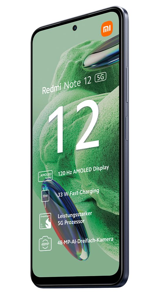 Xiaomi Redmi Note 12 5G Smartphone (128 GB Speicherplatz)