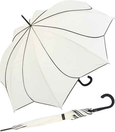 Pierre Cardin Langregenschirm »Damen groß stabil mit Automatik - Sunflower«, fällt durch sein besondere Form und die Kontraste auf