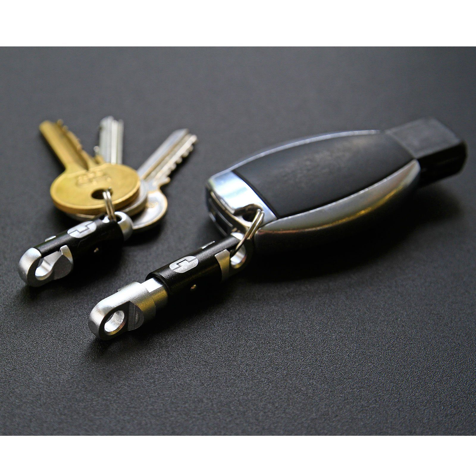 Organizer Mini Karabiner Ring Connect Schlüssel, True Karabiner Swivel Locklip Tool Utility