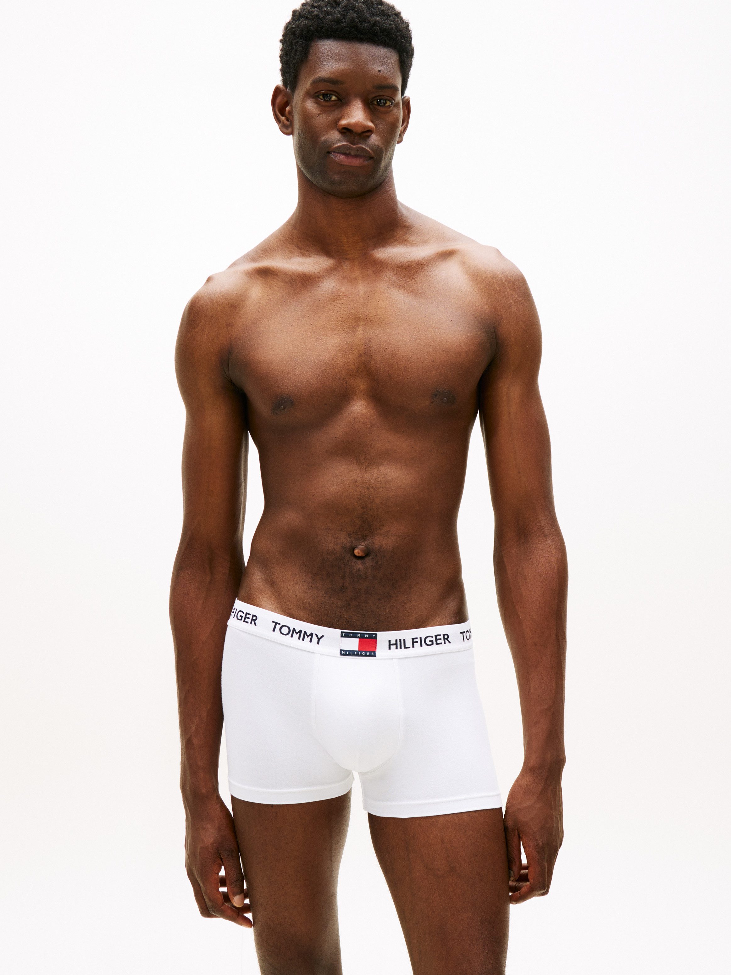 Tommy Hilfiger Underwear Trunk (3-St) Körpernahe Passform mit elastischem Bund – Bild 3 von 5