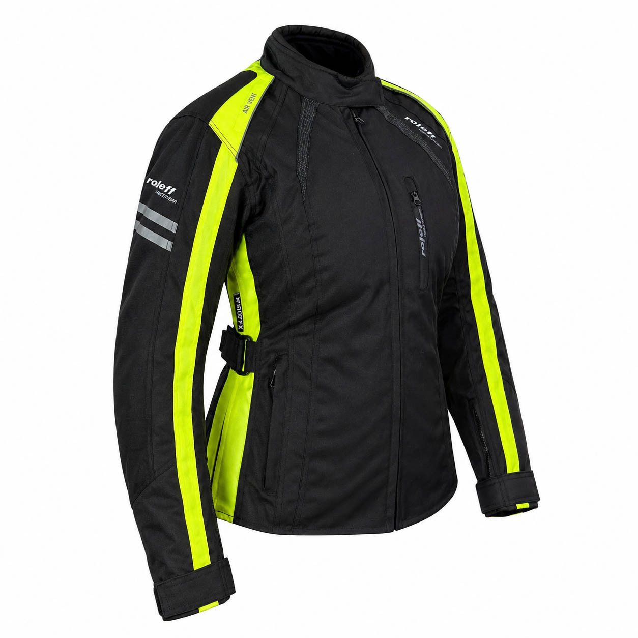 roleff Motorradjacke RO981 Damenjacke - wasserdicht, atmungsaktiv & mit Protektoren auch in großen Größen, in verschiedenen Farben erhältlich