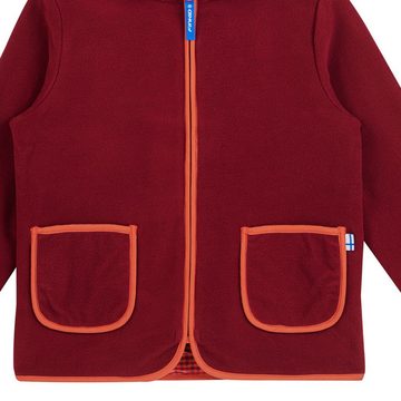 Finkid Allwetterjacke Finkid Tonttu Fleecejacke Beet Red/Fox 100/110 Fleecejacke Fleece Jacket