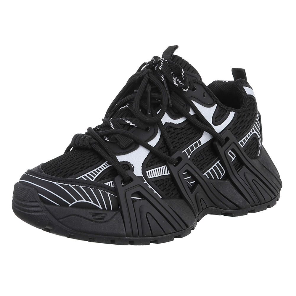 Ital-Design Damen Low-Top Freizeit Sneaker (88828445) Keilabsatz/Wedge Snea günstig online kaufen