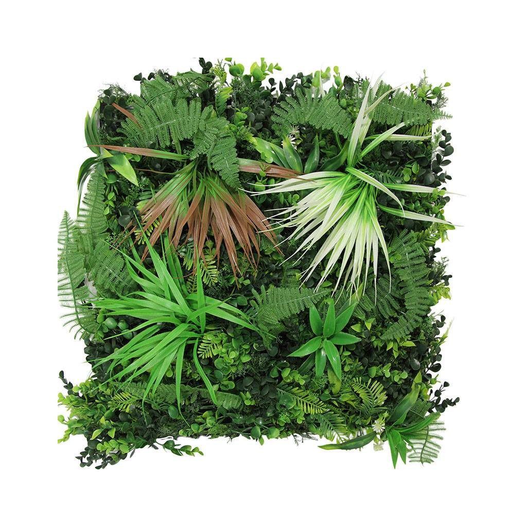 JANGAL 3D Wandpaneel Modular Wall, 520 x 520 mm, Design Flora, Exotic