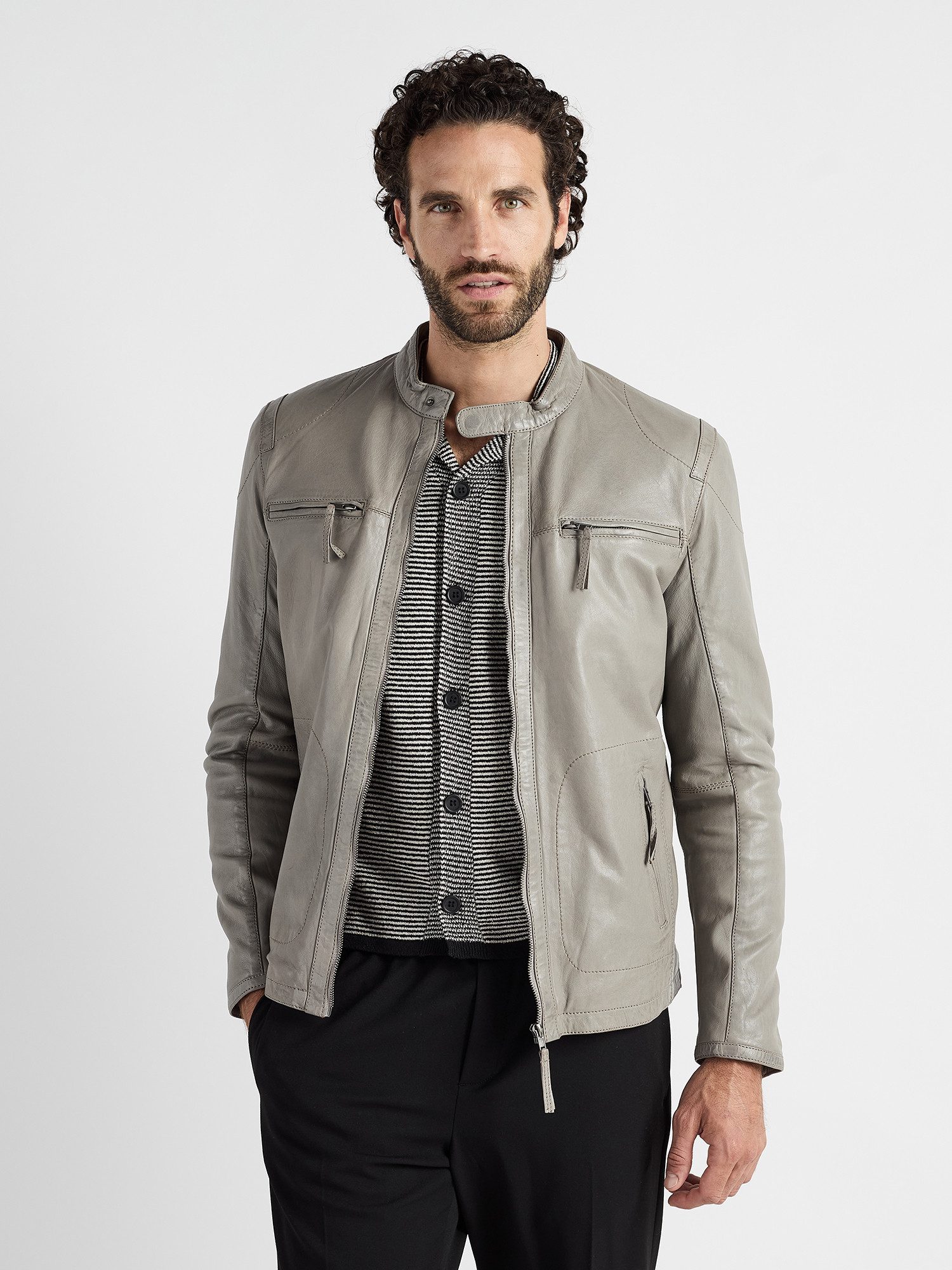 Lederjacke Macadam