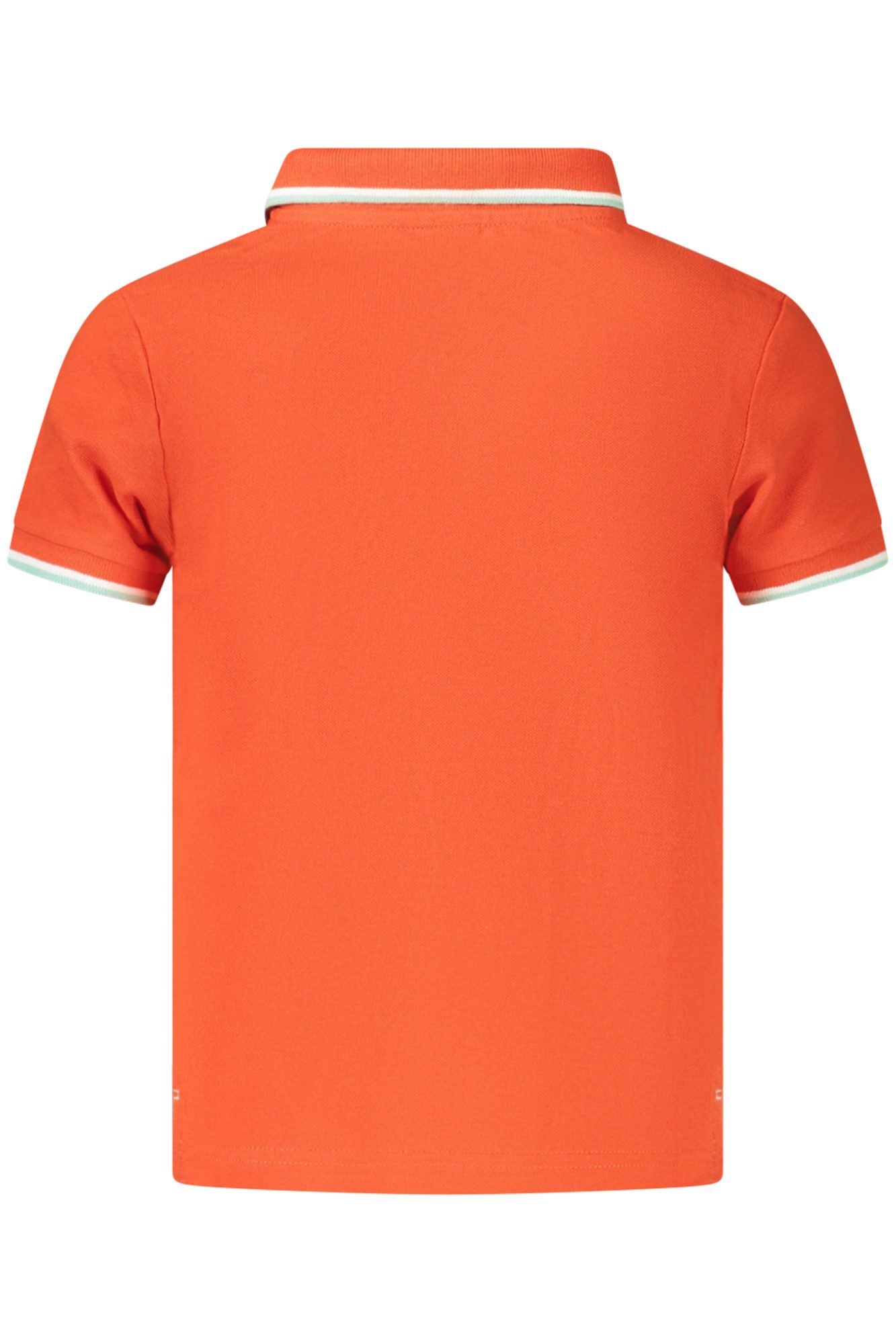 North Sails Poloshirt Farbenfrohes Kinder-Polo: Orange, Kontrastdetails &