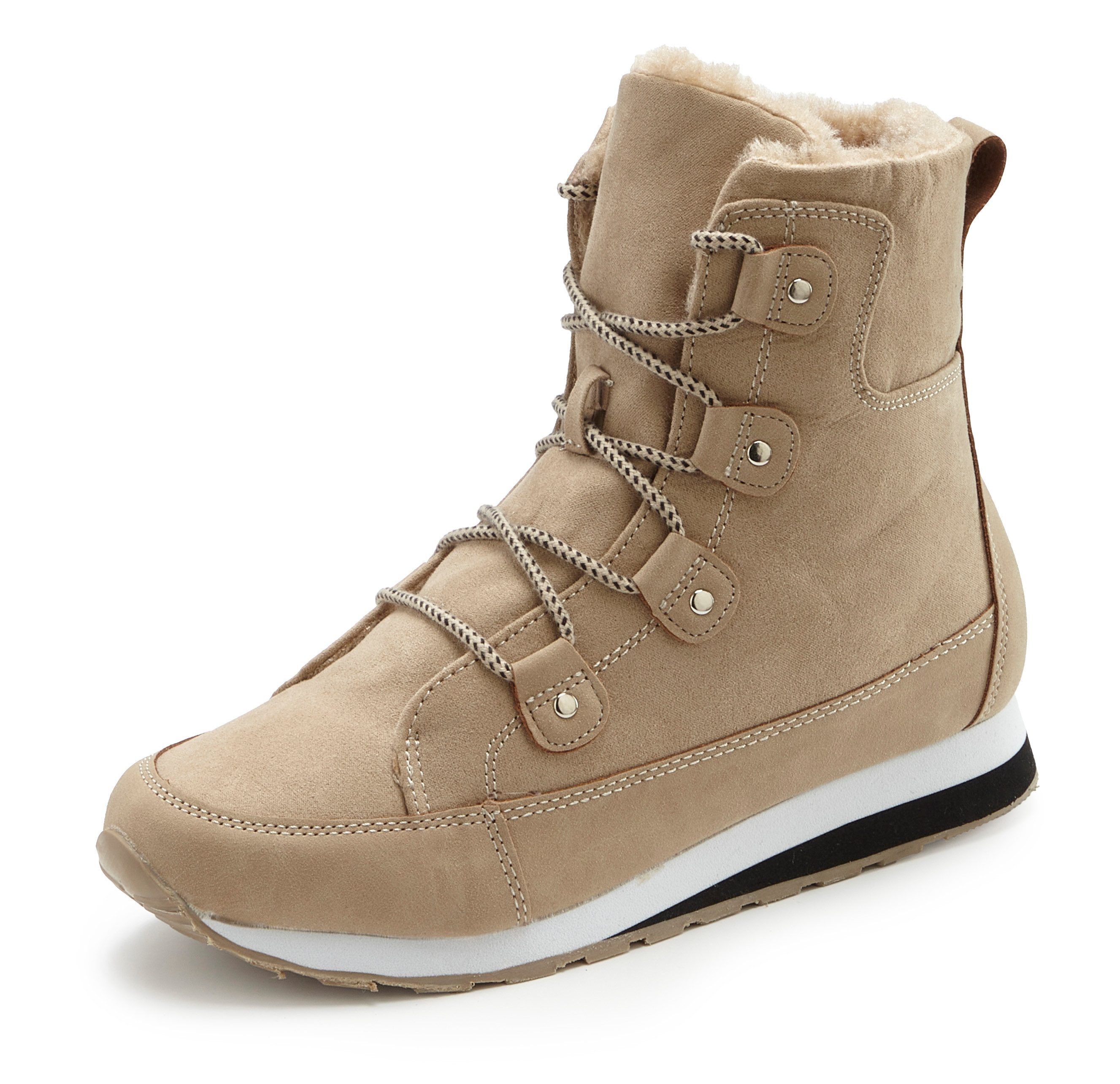 Vivance Stiefelette mit Warmfutter, Winterstiefel, Stiefel, Boots VEGAN