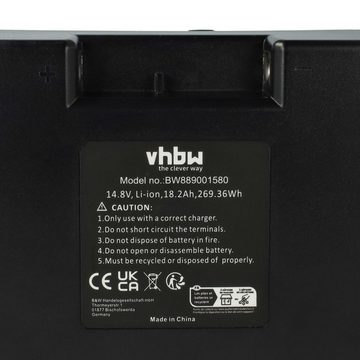 vhbw Ersatz für 12V18Ah LiFePO4 Golf Battery Pack, LP-4IFR12.8-18-Y Elektromobil-Akku Li-Ion 18200 mAh (14,8 V)