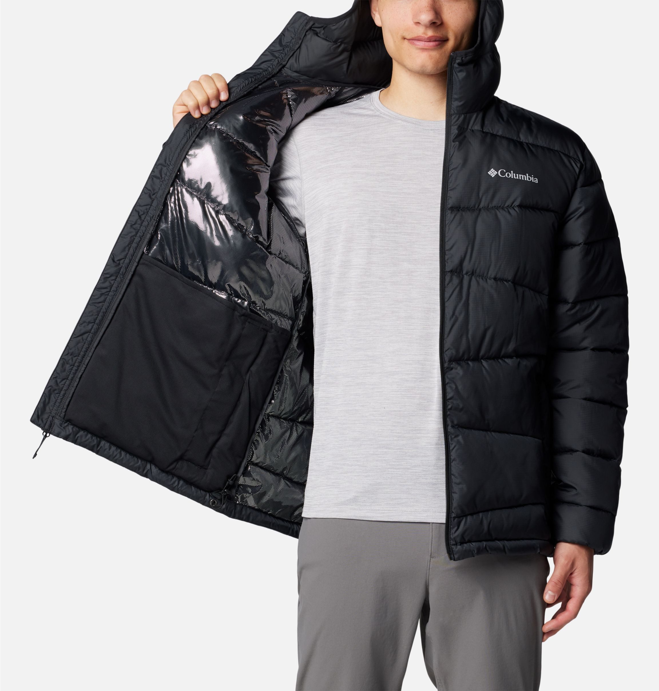 Columbia Winterjacke Fivemile Butte II Hooded Jacket mit wasserabweisendem und windabweisendem Obermaterial