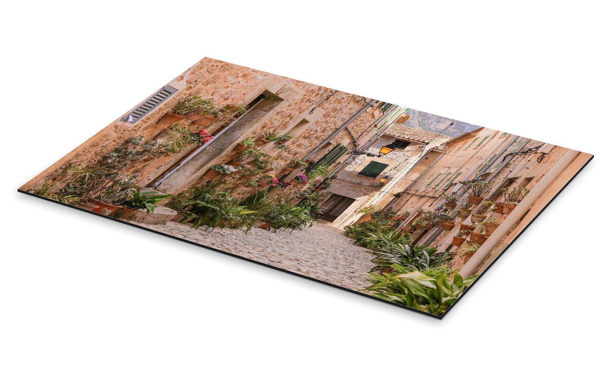 Posterlounge Wandbild Gasse in Valldemossa, Mallorca günstig online kaufen