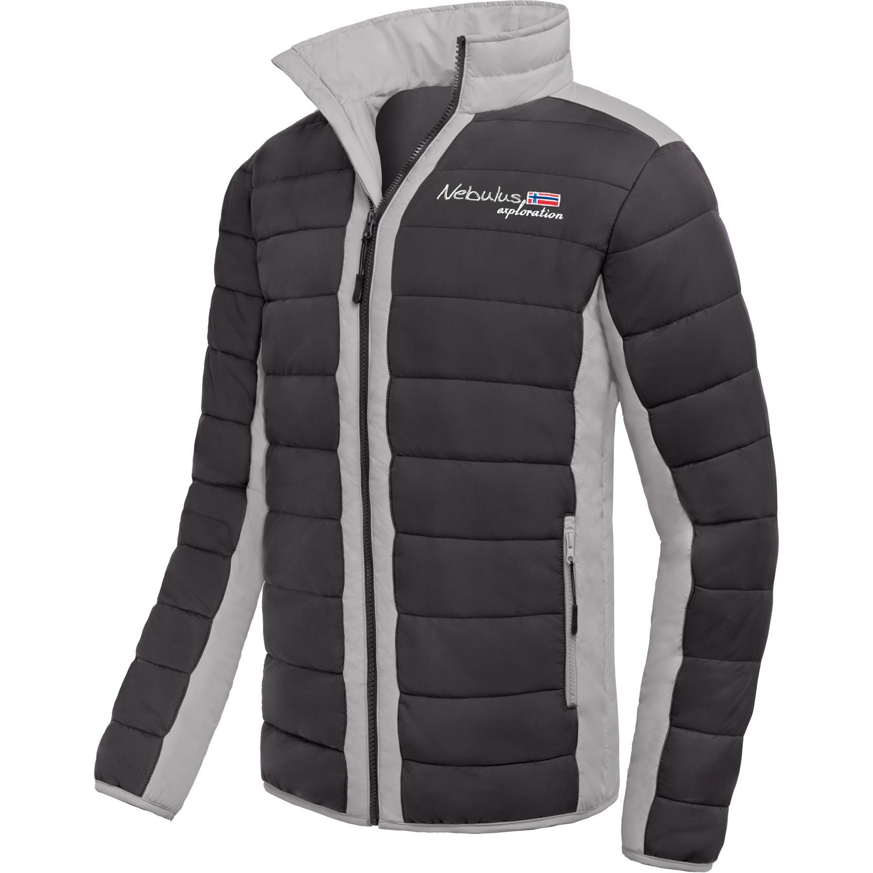 Nebulus Winterjacke FIGHT, P5902 - Herren, schwarz-grau, S