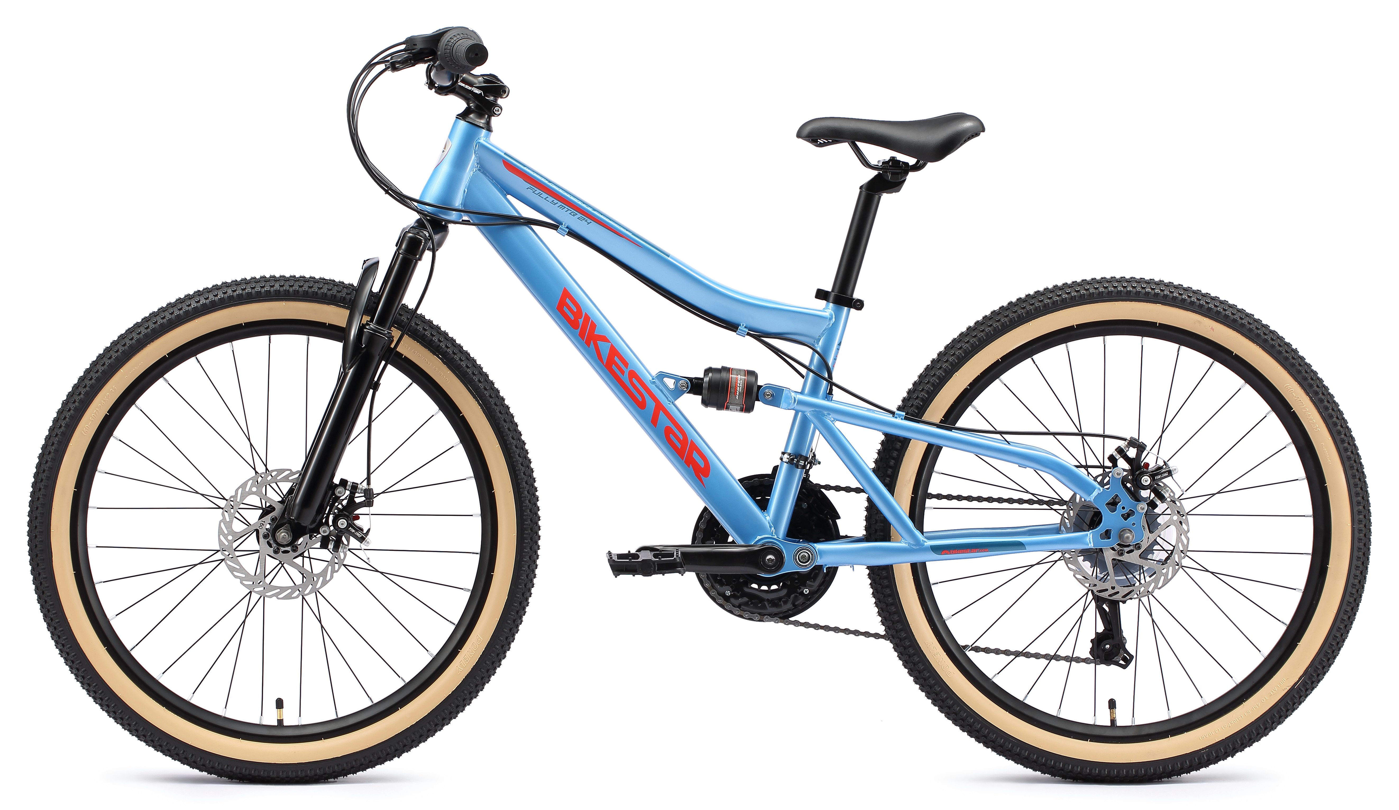 Bikestar Jugendfahrrad, 21 Gang Shimano RD-TY21 Schaltwerk, Kettenschaltung