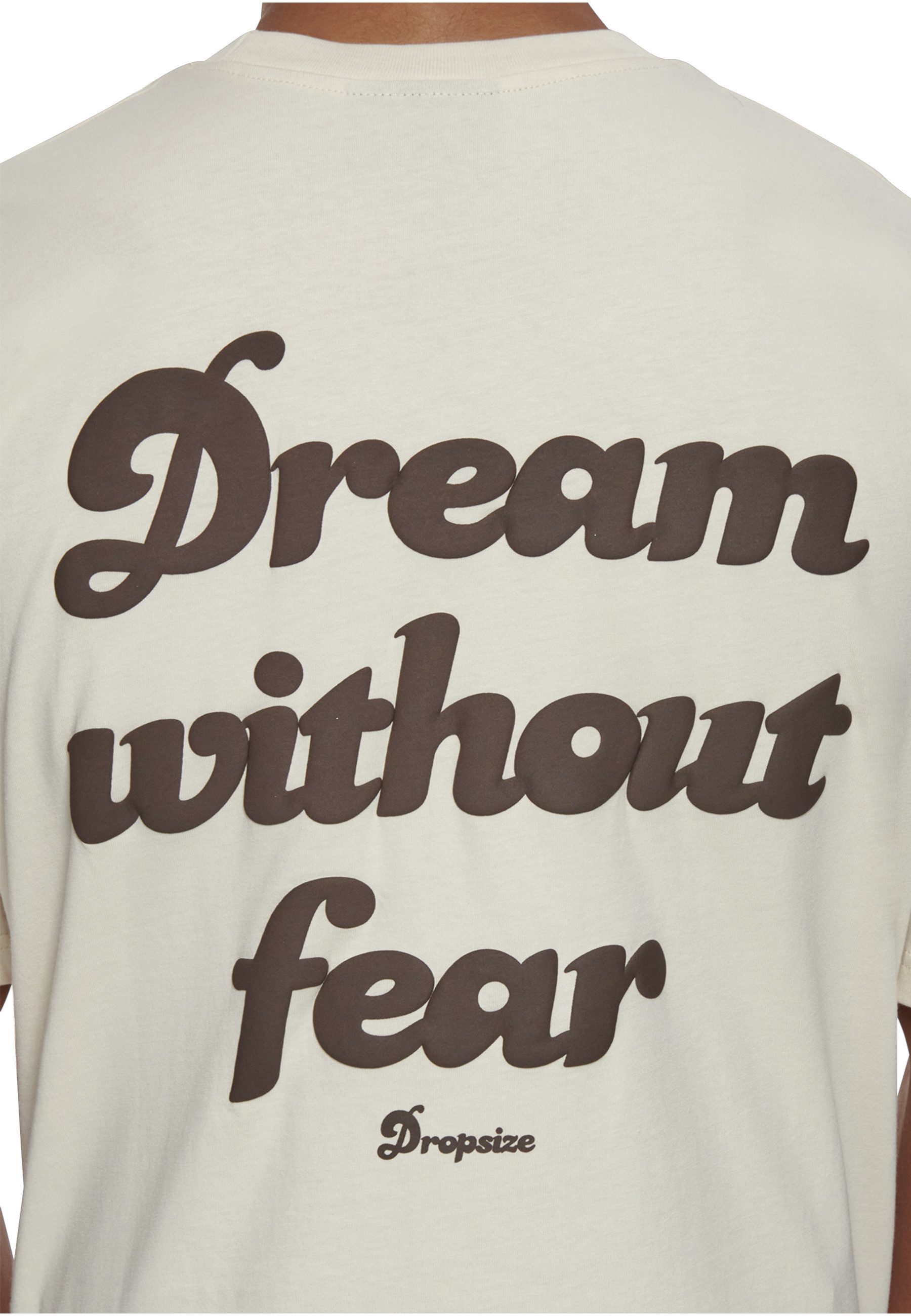 Dropsize T-Shirt Dropsize Herren Heavy Dream Without Fear T-Shirt (1-tlg)
