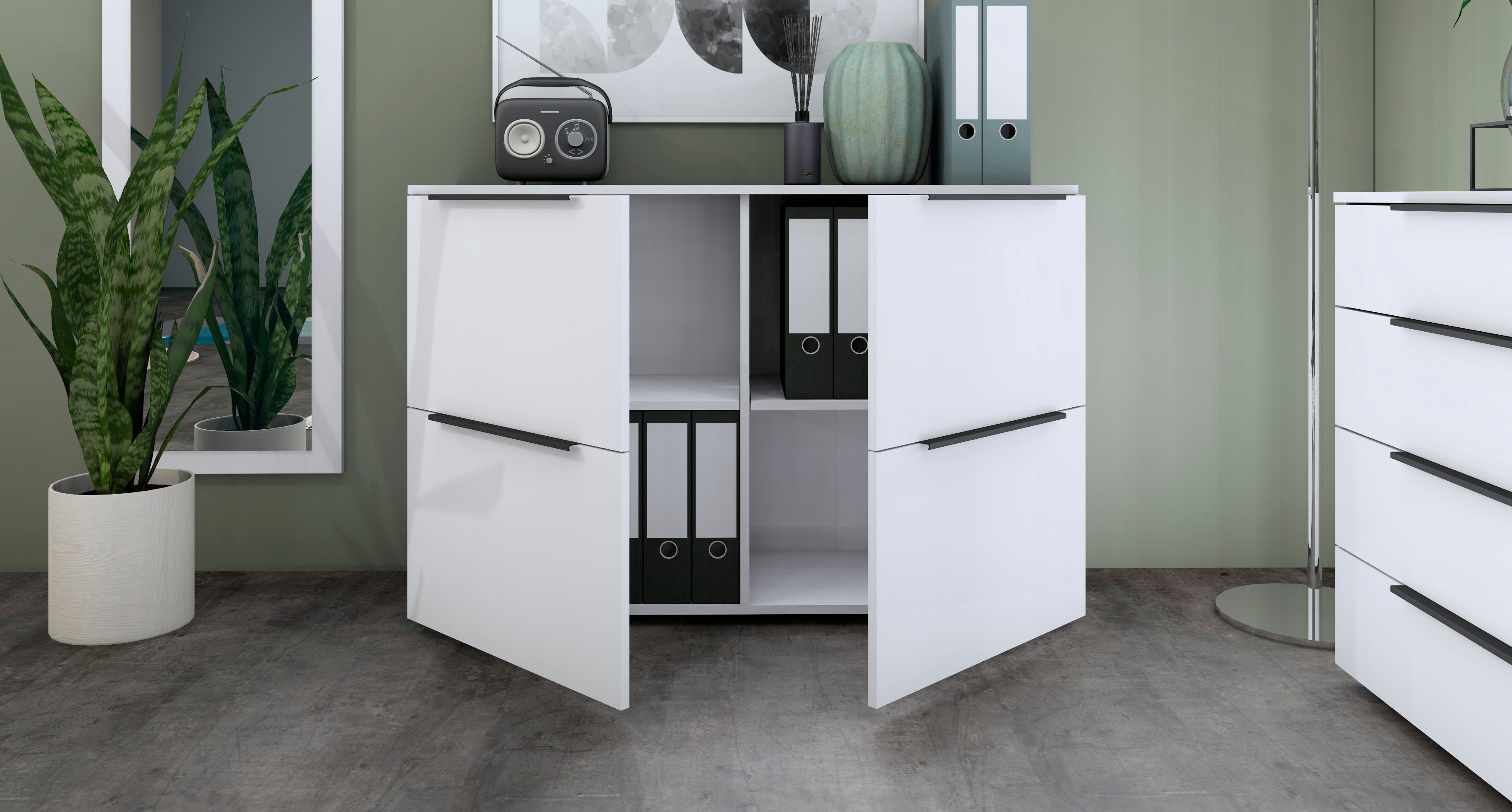 borchardt Möbel Aktenschrank Tom Breite 93 cm, Kommode – Bild 5 von 5