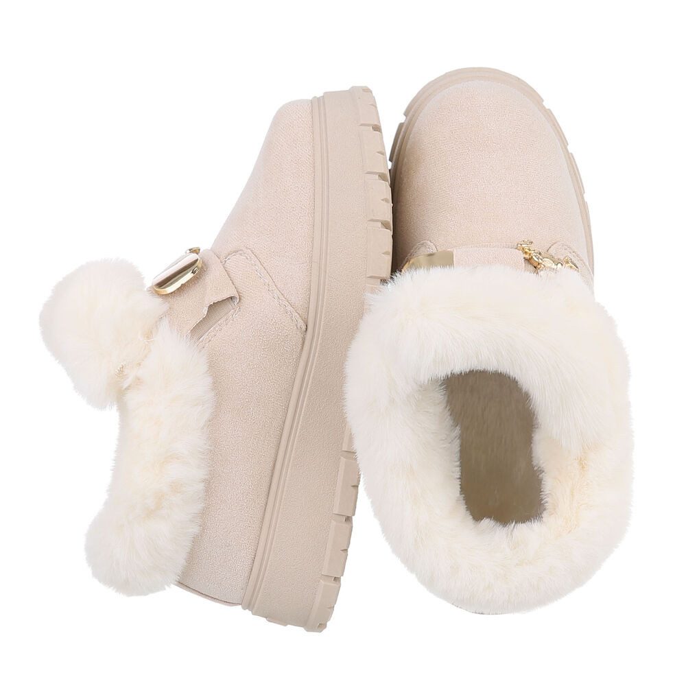 Ital-Design Damen Snowboots Freizeit Snowboots (87475155) Flach Stiefelette günstig online kaufen